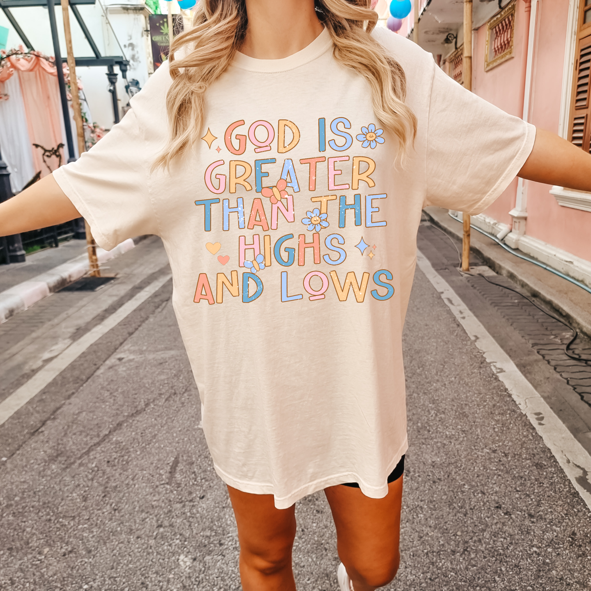 God Is Greater Religious Graphic Tee Hoodie, Sweatshirt | PodTeesHub.com