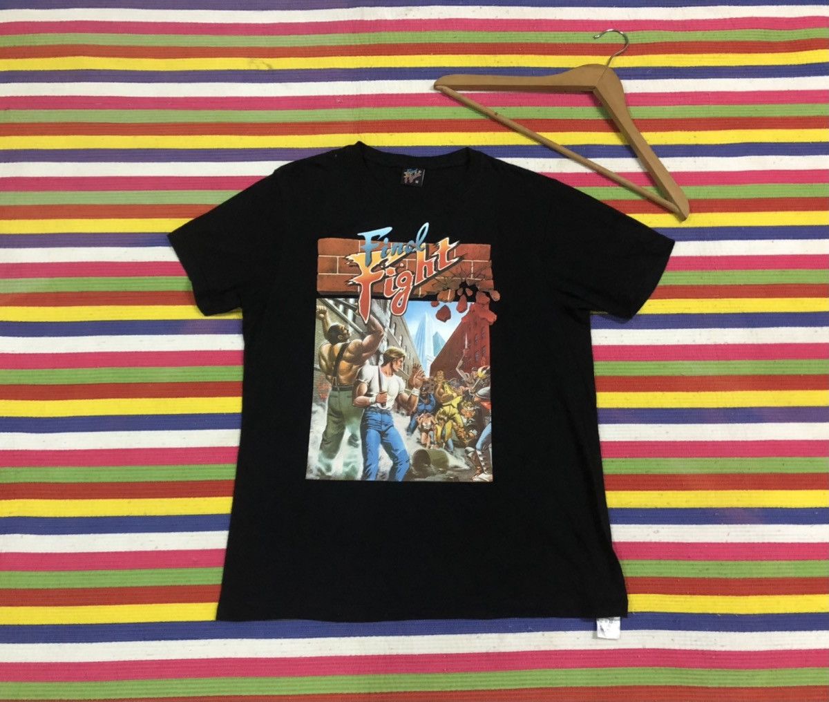 Vintage Final Fight M Fighting Game Street Fighter T-Shirts, Hoodie, Sweatshirt