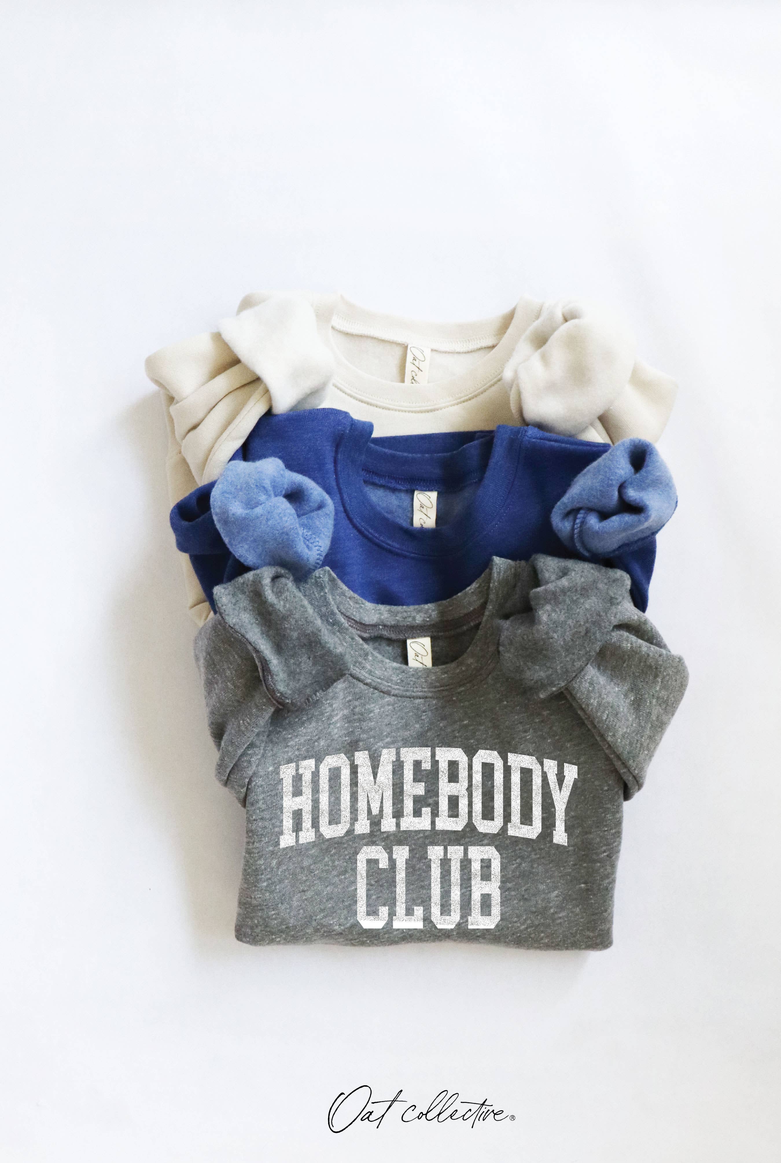 Homebody Club Toddler Graphic Sweatshirt T-Shirts, Hoodie | PodTeesHub.com