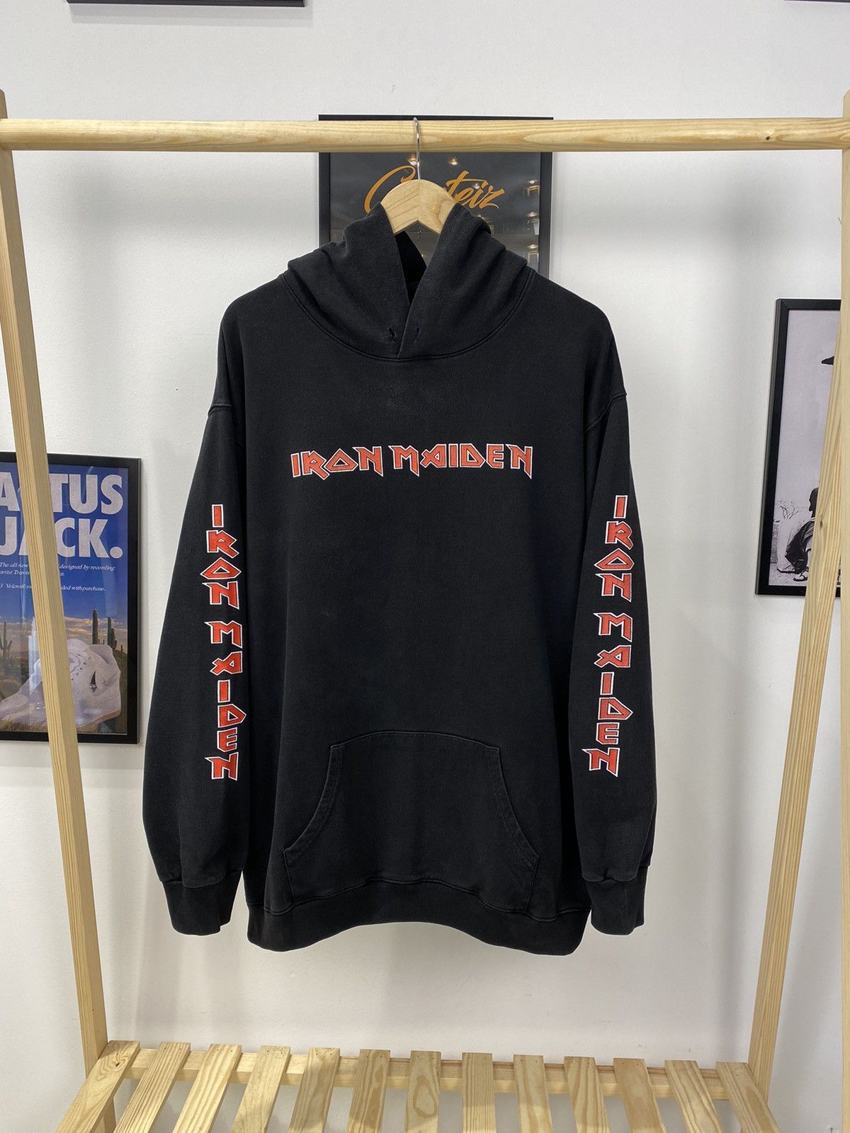 Iron Maiden X Vintage Rare Vintage Iron Maiden Killers Band Hoodie T-Shirts, Sweatshirt | PodTeesHub.com