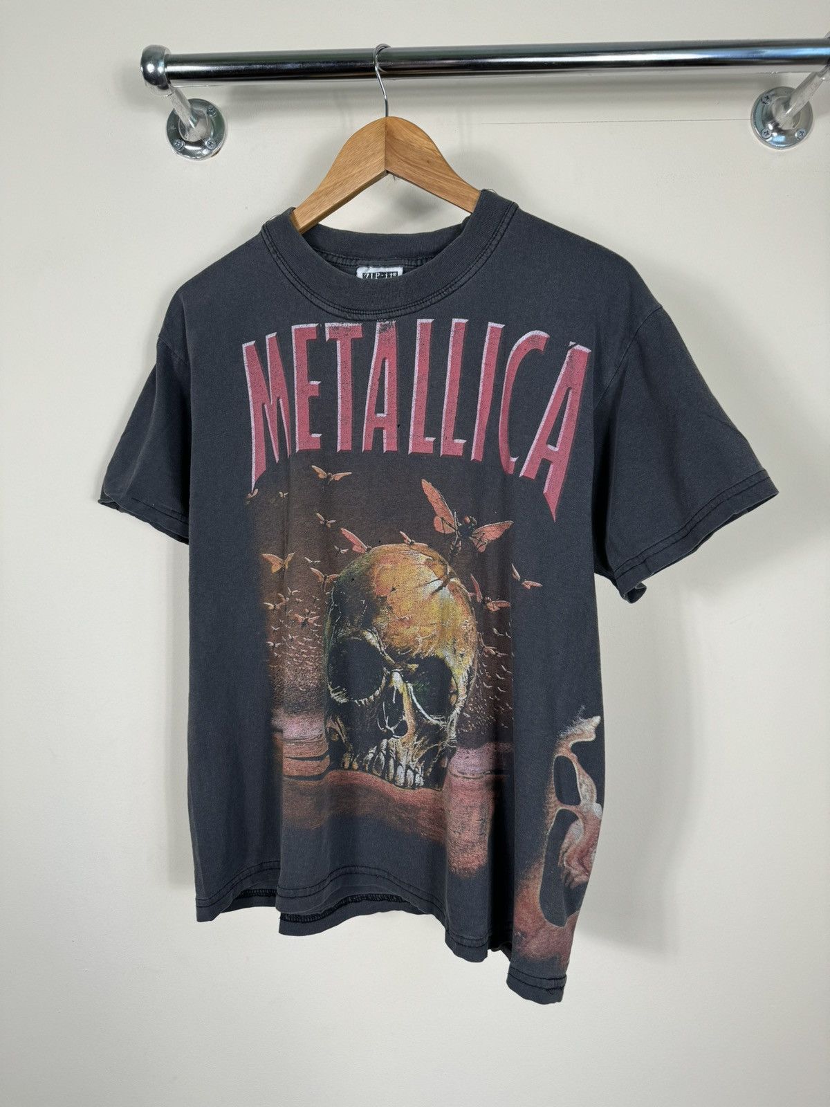Metallica Vintage Band Full Print Rock T Shirt Hoodie, Sweatshirt | PodTeesHub.com