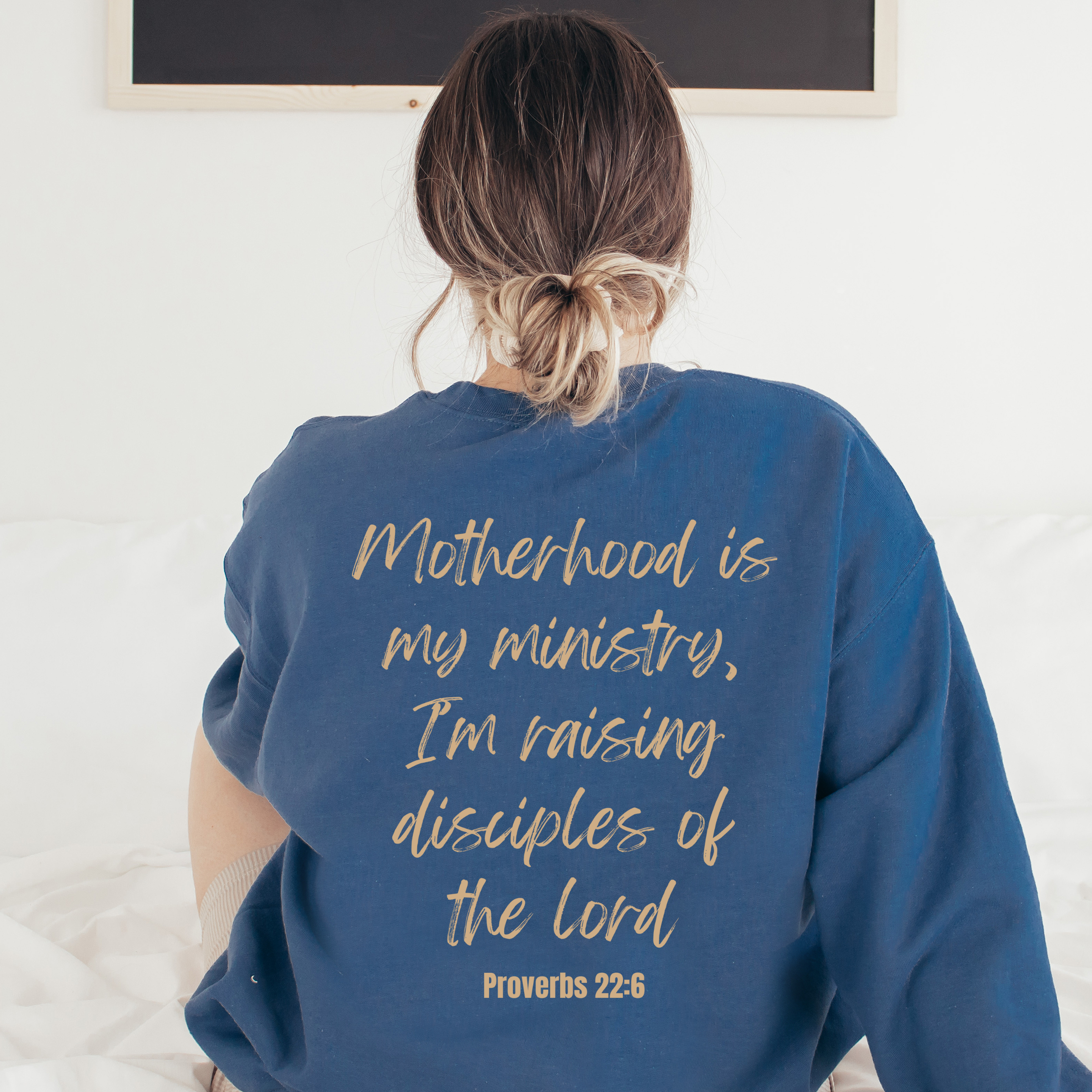 Proverbs 22:6 Sweatshirt - Mom Graphic Tee - Spring Tee Hoodie | PodTeesHub.com