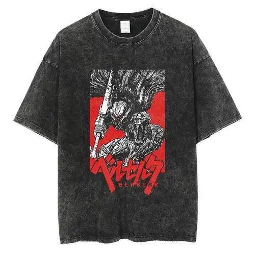 Other Washed T Shirt Berserk Hoodie, Sweatshirt | PodTeesHub.com