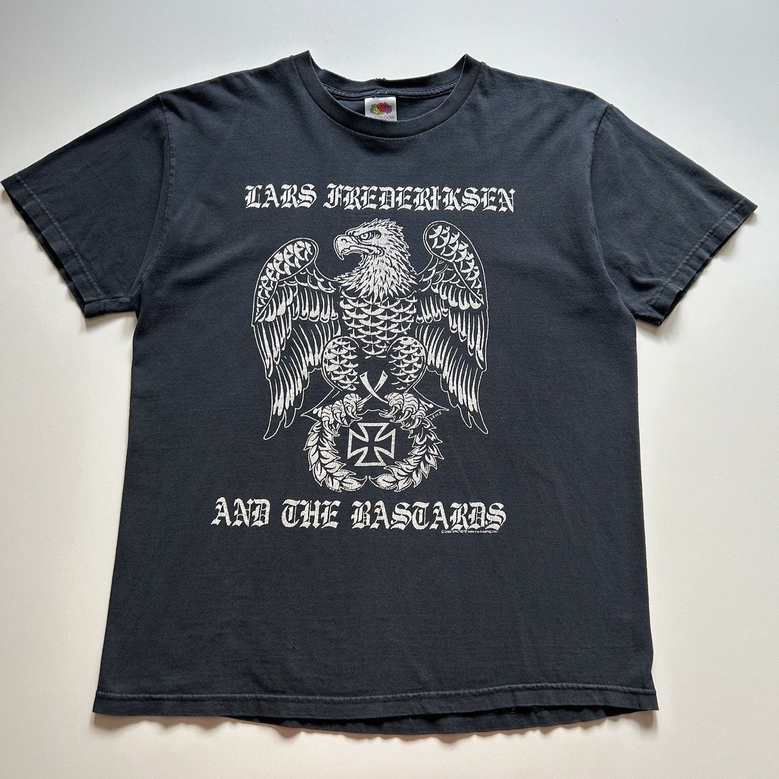 Fruit Of The Loom X Vintage Vintage Lars Frederiksen And The Bastards T Shirt Large Y2k Hoodie, Sweatshirt | PodTeesHub.com