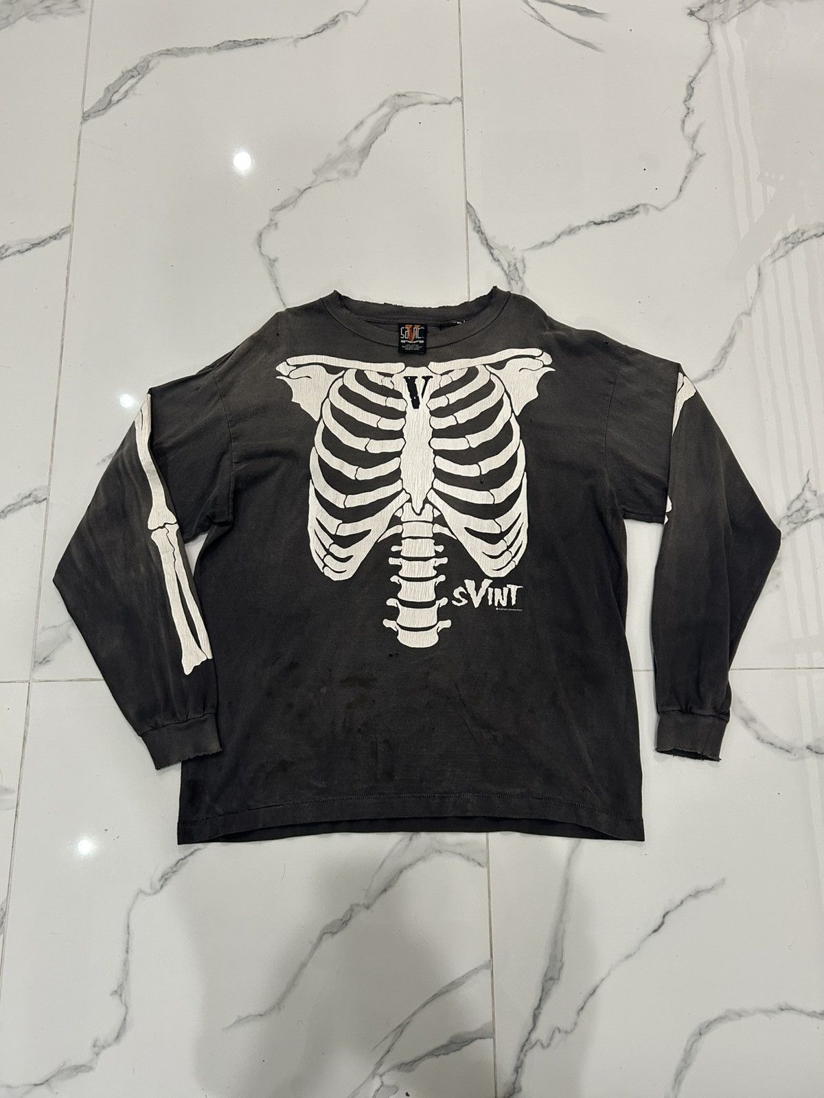 Michael Saint Michael V Lone Bone Long Sleeve Tee Hoodie, Sweatshirt | PodTeesHub.com