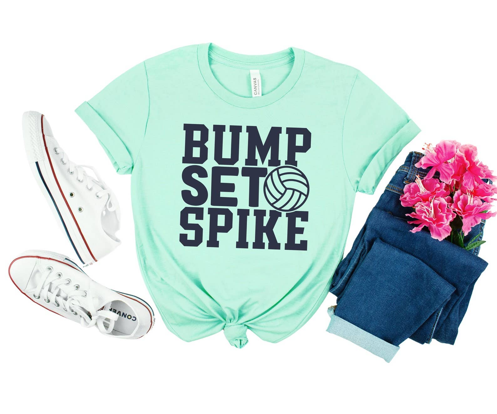 Bump Set Spike T-Shirt Hoodie, Sweatshirt | PodTeesHub.com