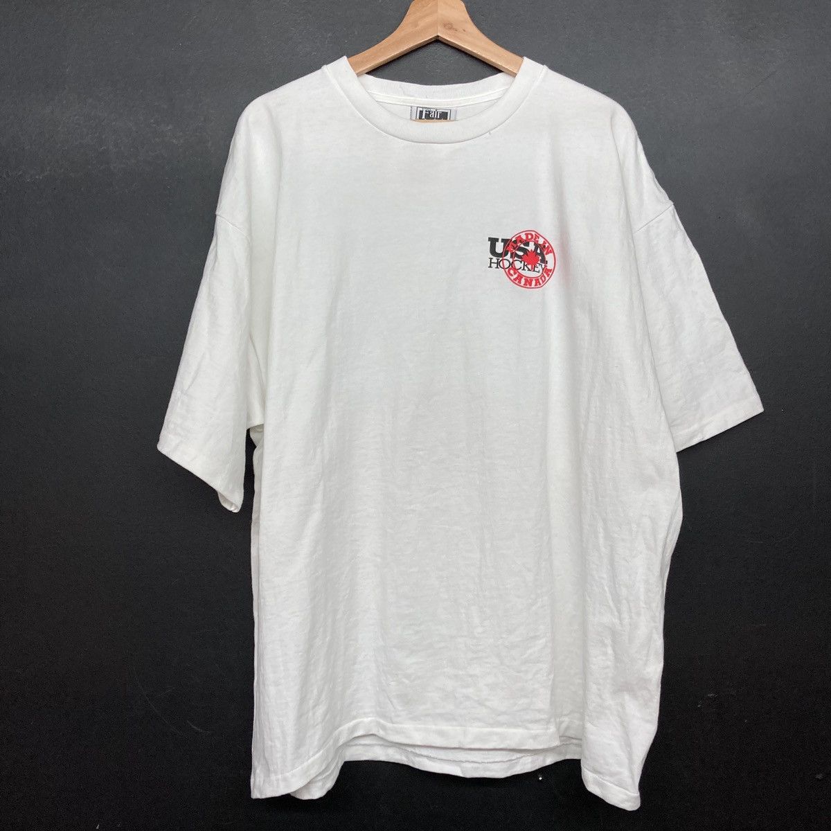 Vintage Usa Hockey Made In Canada Funny T Shirt Hoodie, Sweatshirt | PodTeesHub.com