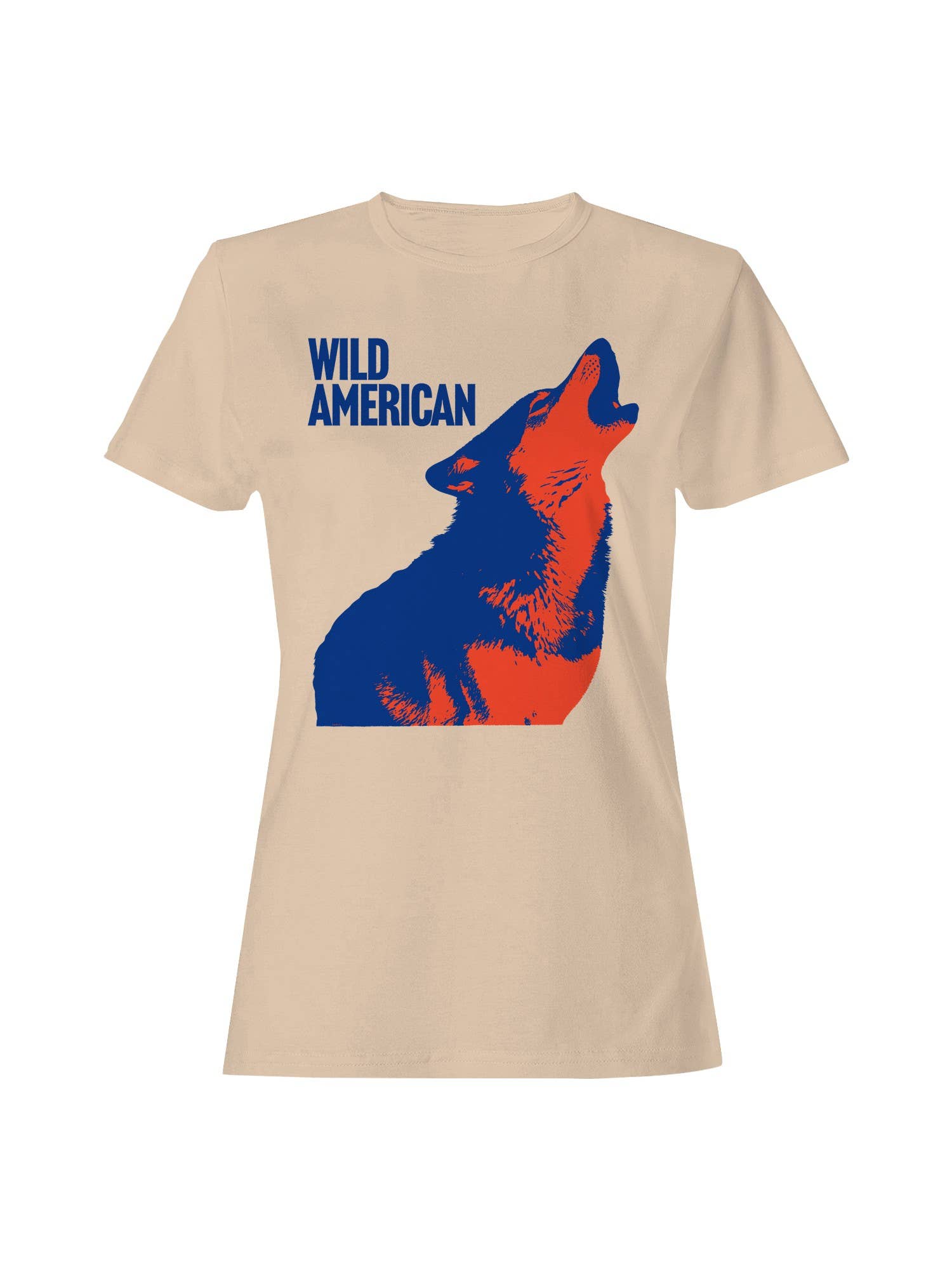 Wild American Howling Wolf Art Women's T-Shirt Hoodie, Sweatshirt | PodTeesHub.com