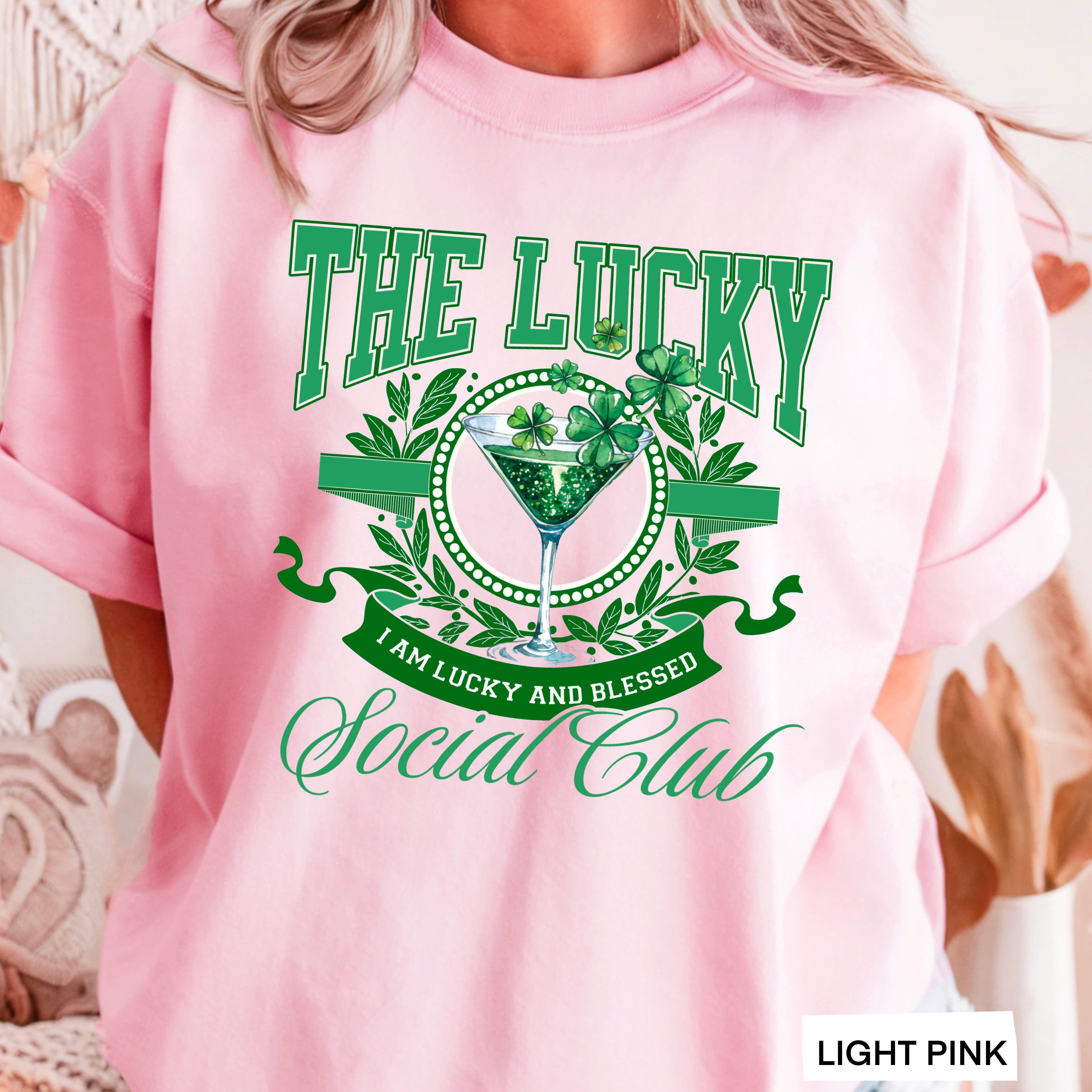 The Lucky Social St. Patrick’S Day Graphic Shirt | Gildan Hoodie, Sweatshirt | PodTeesHub.com