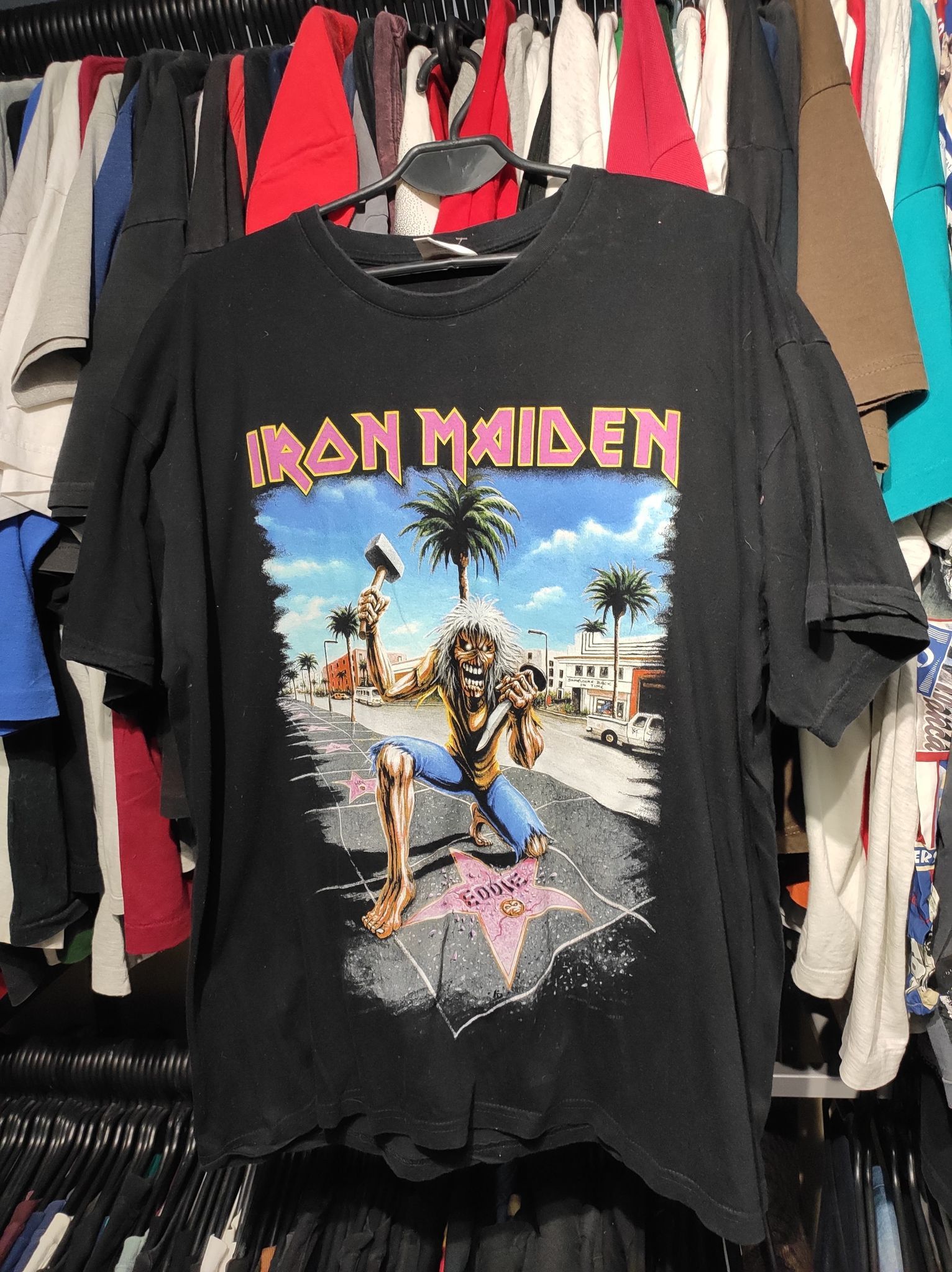 Band Tees 00s Iron Maiden Tshirt Hoodie, Sweatshirt | PodTeesHub.com