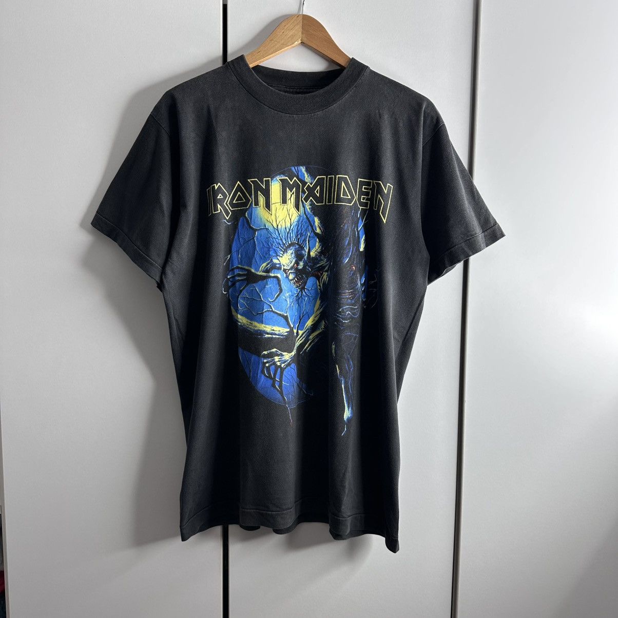 Maiden Iron Maiden 1992 True Vintage Fear Of The Dark T-Shirts, Hoodie, Sweatshirt | PodTeesHub.com