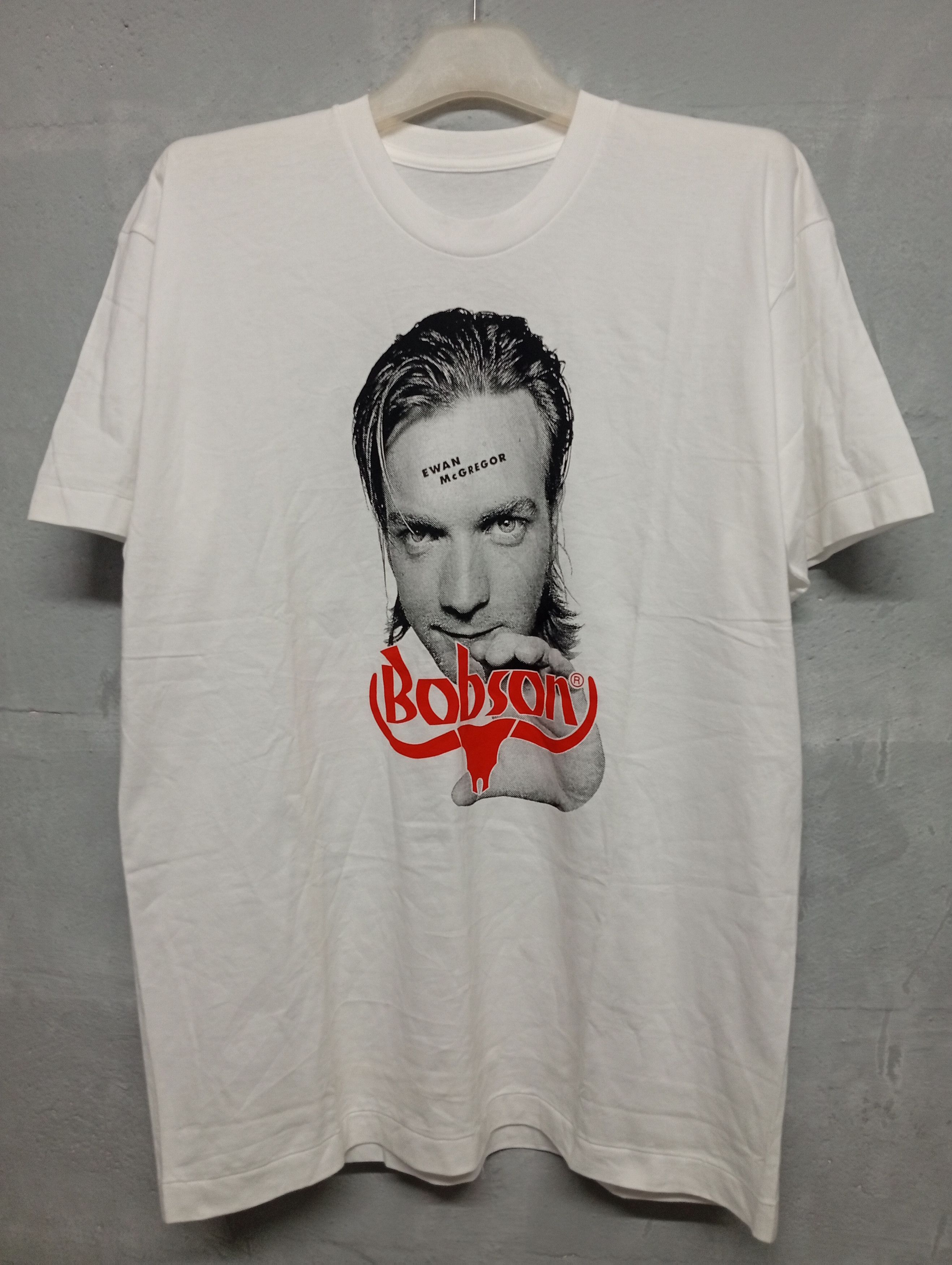 Vintage Ewan Mcgregor Promo Tee Trainspotting Choose Life Hoodie, Sweatshirt | PodTeesHub.com