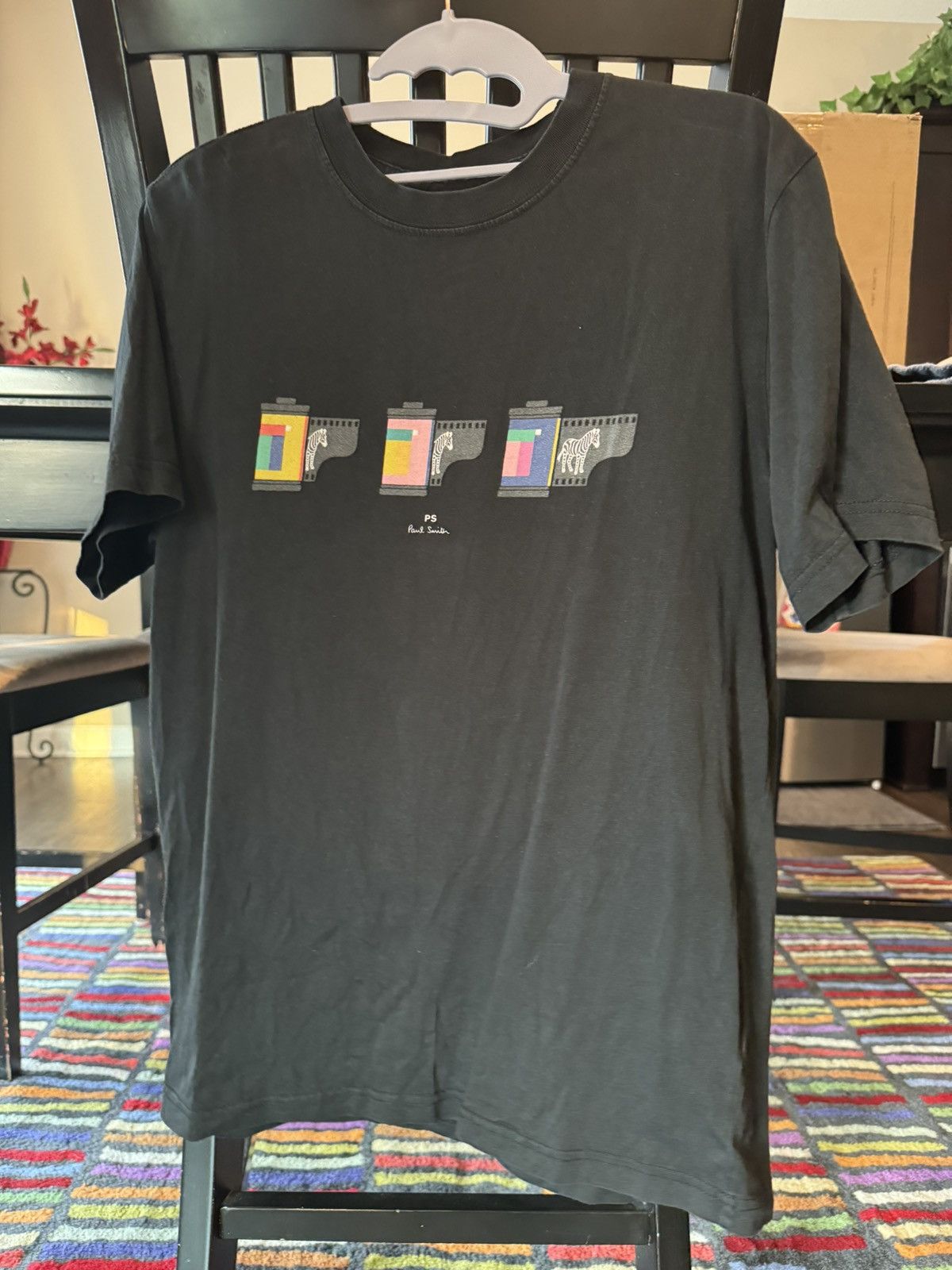 Smith Paul Smith Zebra Film Graphic Tee Hoodie, Sweatshirt | PodTeesHub.com