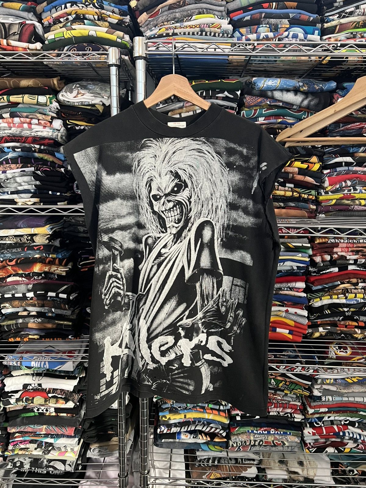 Maiden 90s Iron Maiden Killers Peyote Mexican Bootleg Band Tee Hoodie, Sweatshirt | PodTeesHub.com
