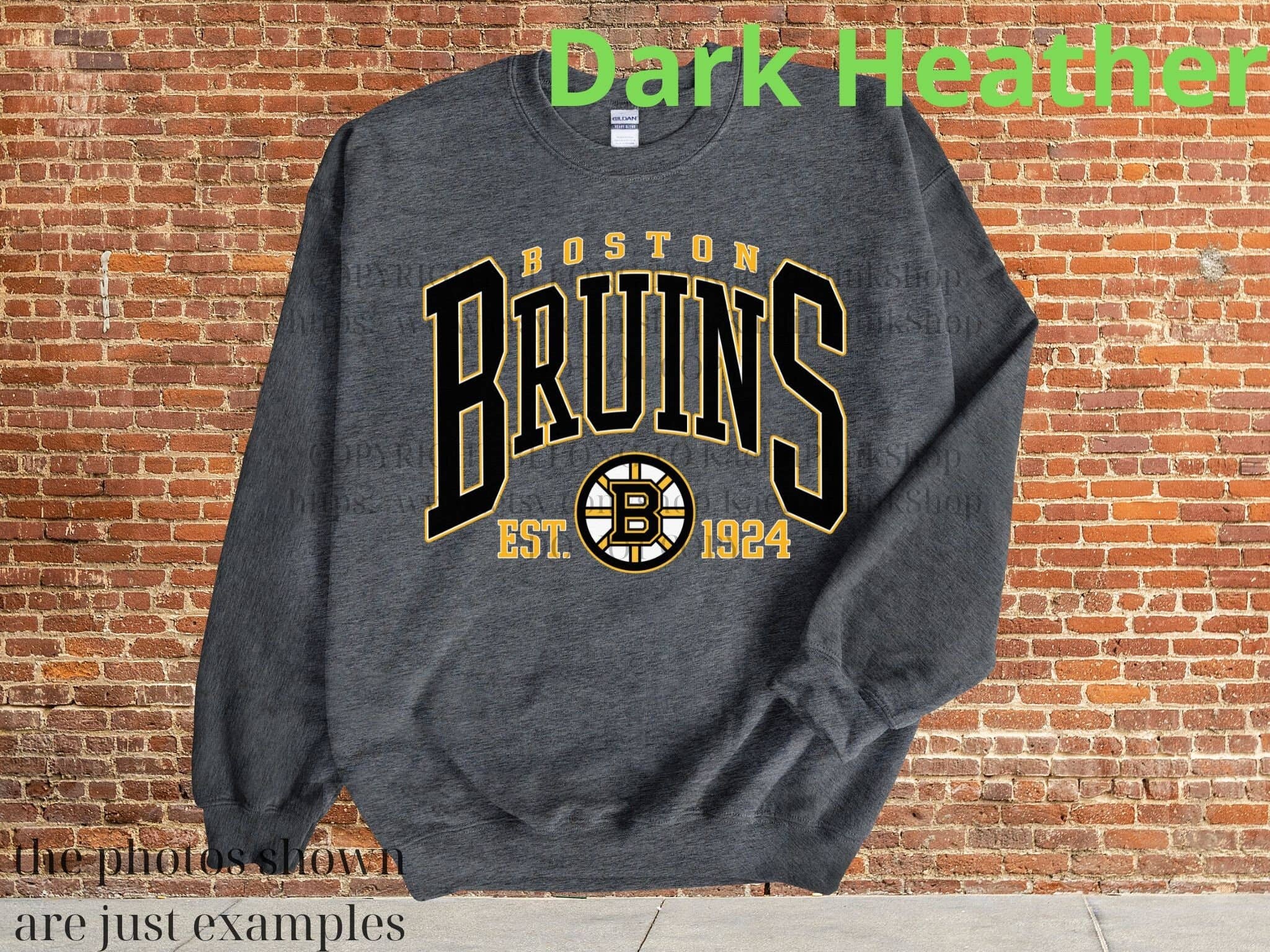 Boston B Hockey Shirt - Classic Crewneck For Hockey Fans Hoodie, Sweatshirt | PodTeesHub.com
