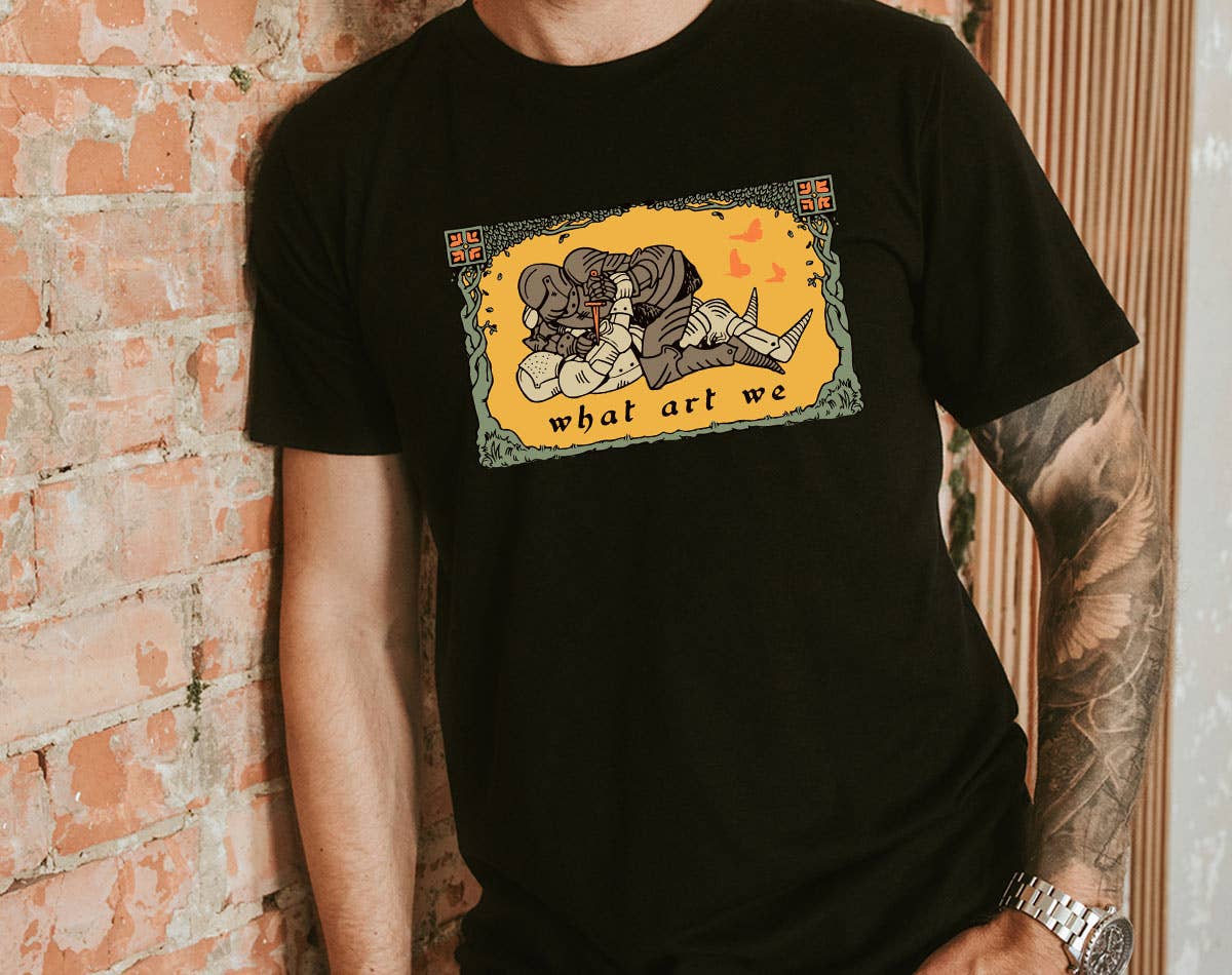 What Art We - Cottagecore Role Play Dragons Graphic T-Shirt Hoodie, Sweatshirt | PodTeesHub.com