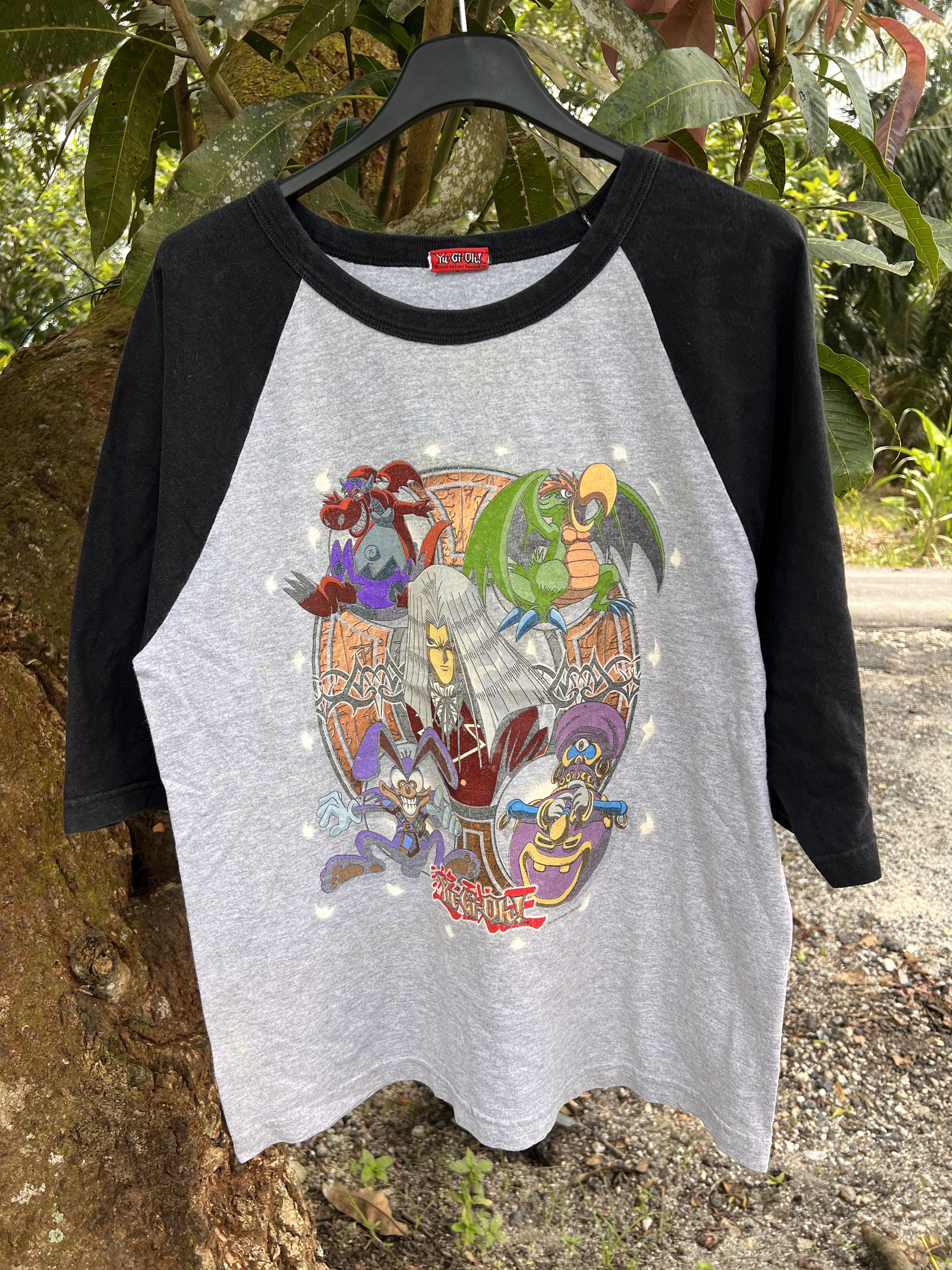 Vintage Yugioh Raglan Tee Hoodie, Sweatshirt | PodTeesHub.com