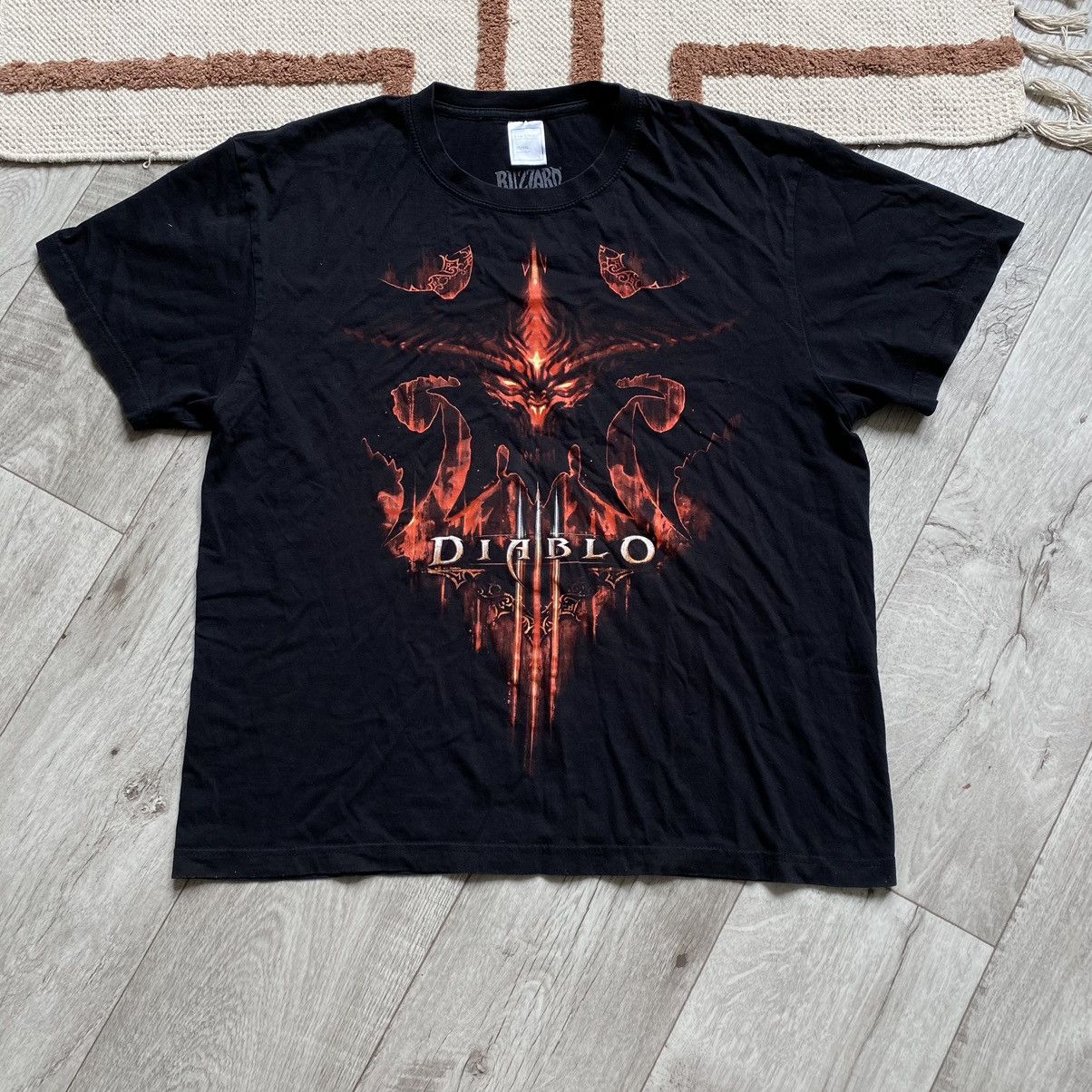 Vintage Diablo 3 Blizzard Gaming Y2k T Shirt Hoodie, Sweatshirt | PodTeesHub.com