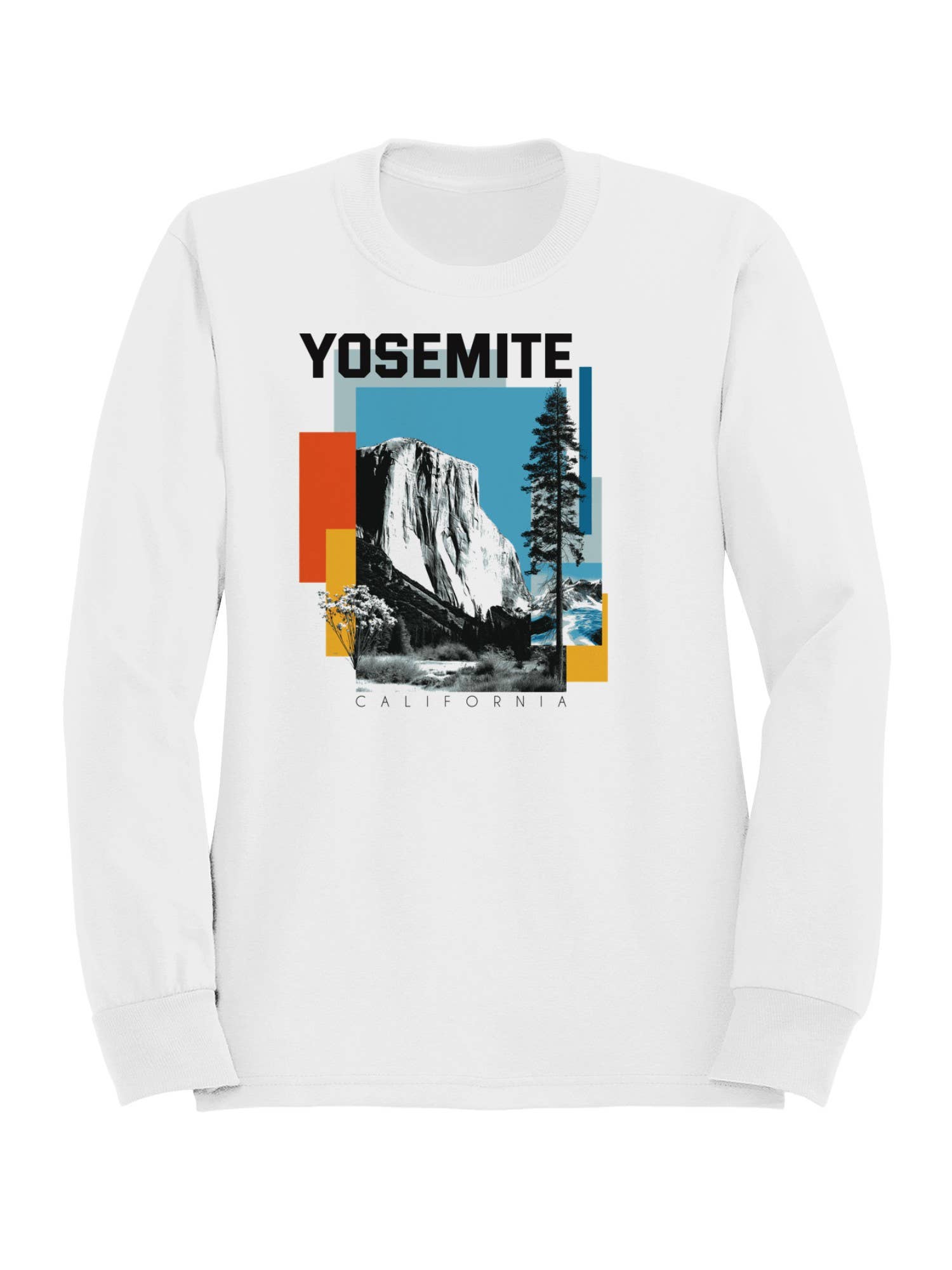 Yosemite California Vintage Art Men's Sweatshirt T-Shirts, Hoodie | PodTeesHub.com
