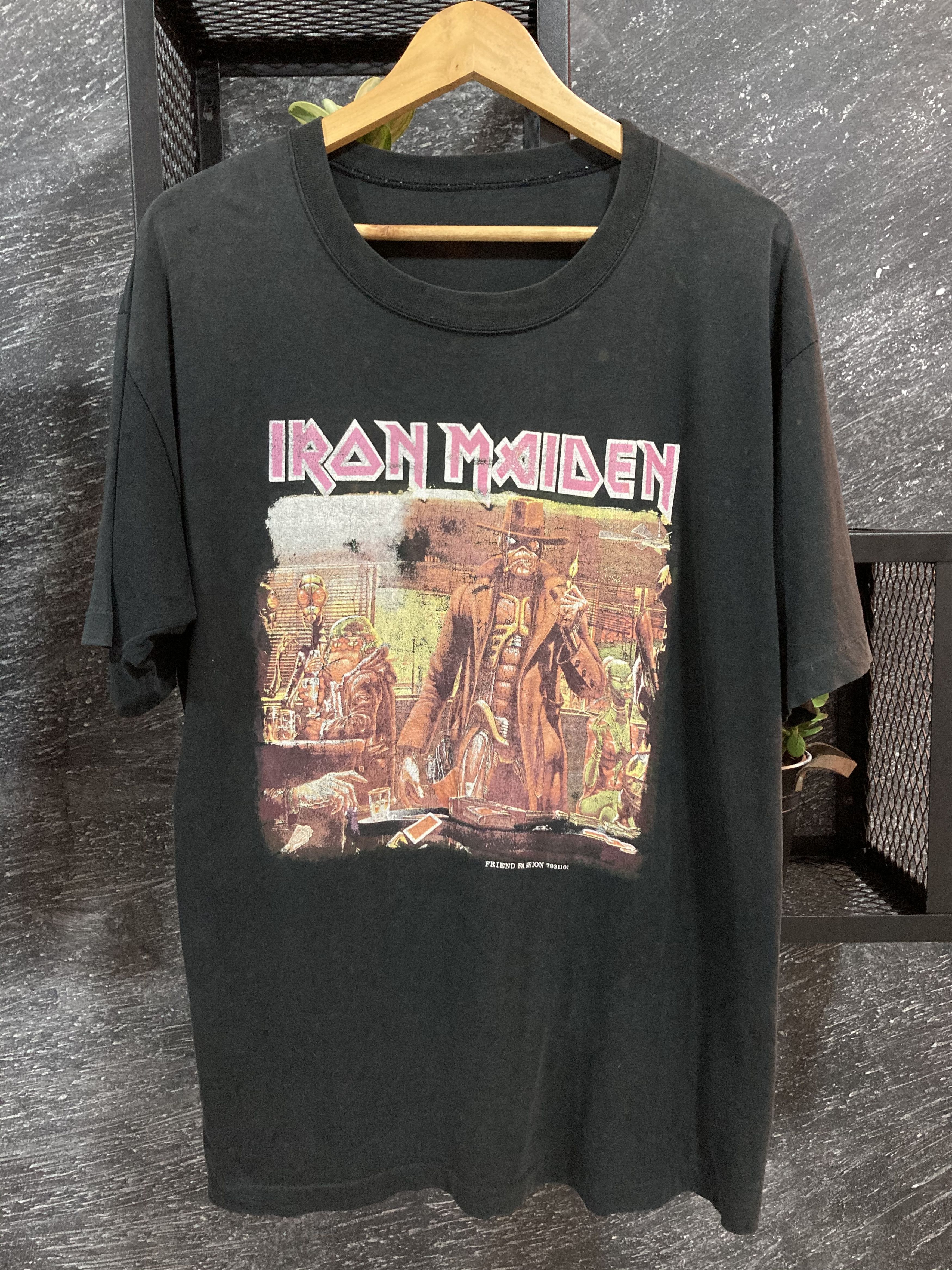 Iron Maiden X Vintage Vintage Bootleg Iron Maiden Stranger In A Strange Land T-Shirts, Hoodie, Sweatshirt | PodTeesHub.com