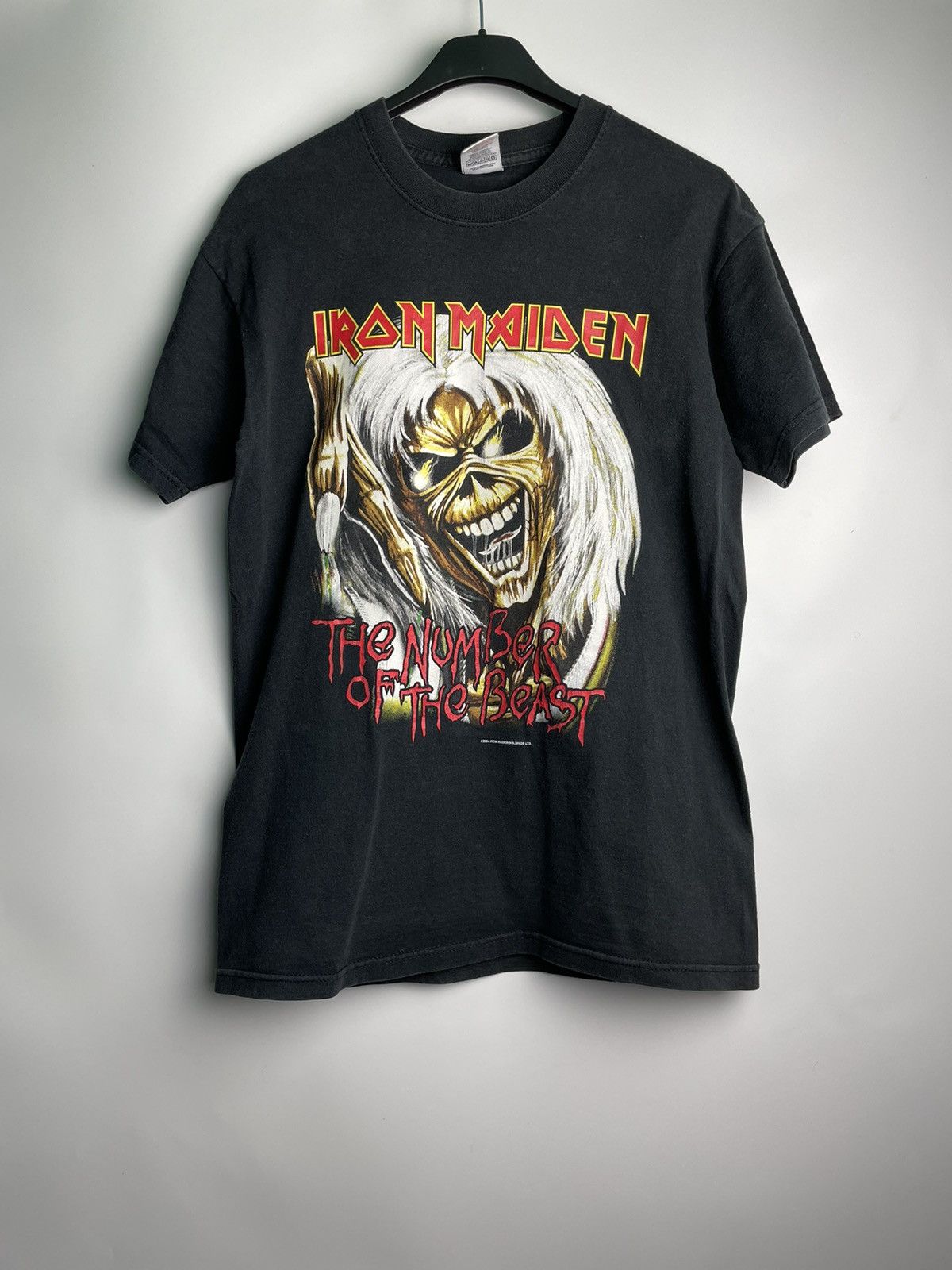Iron Maiden Vintage T Shirt Iron Maiden The Number Of The Beast 2004 Hoodie, Sweatshirt | PodTeesHub.com