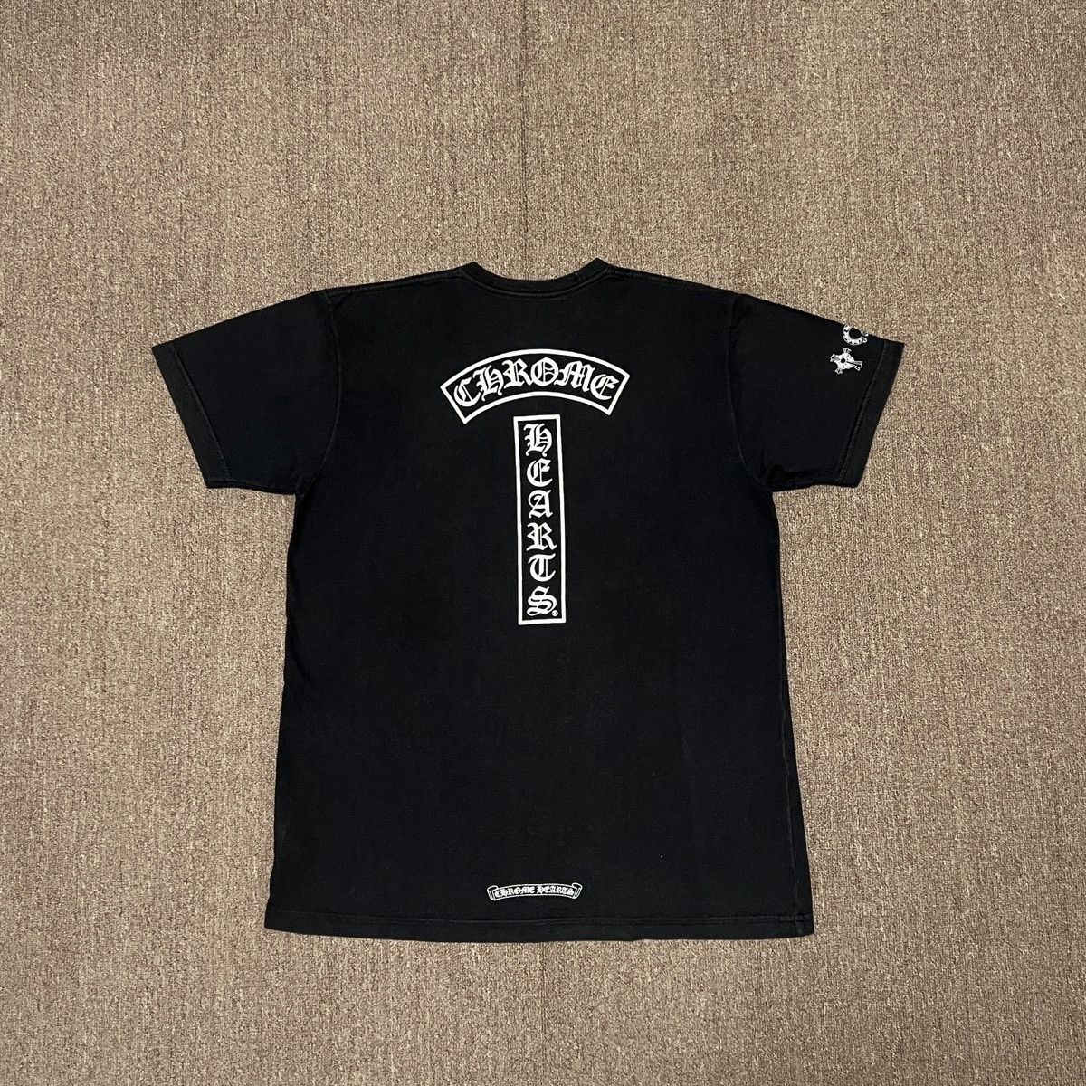 Hearts Chrome Hearts T Bar Logo Vintage Tee Hoodie, Sweatshirt | PodTeesHub.com