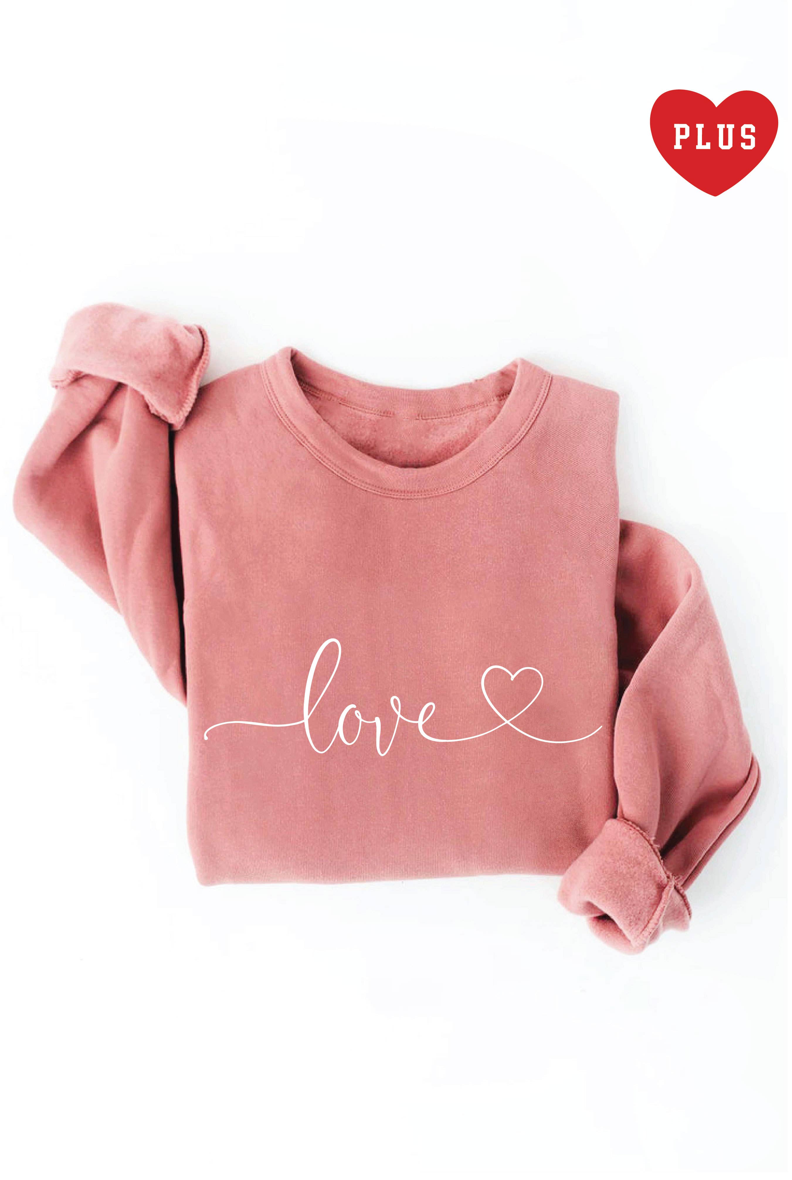 Love Plus Graphic Sweatshirt T-Shirts, Hoodie | PodTeesHub.com