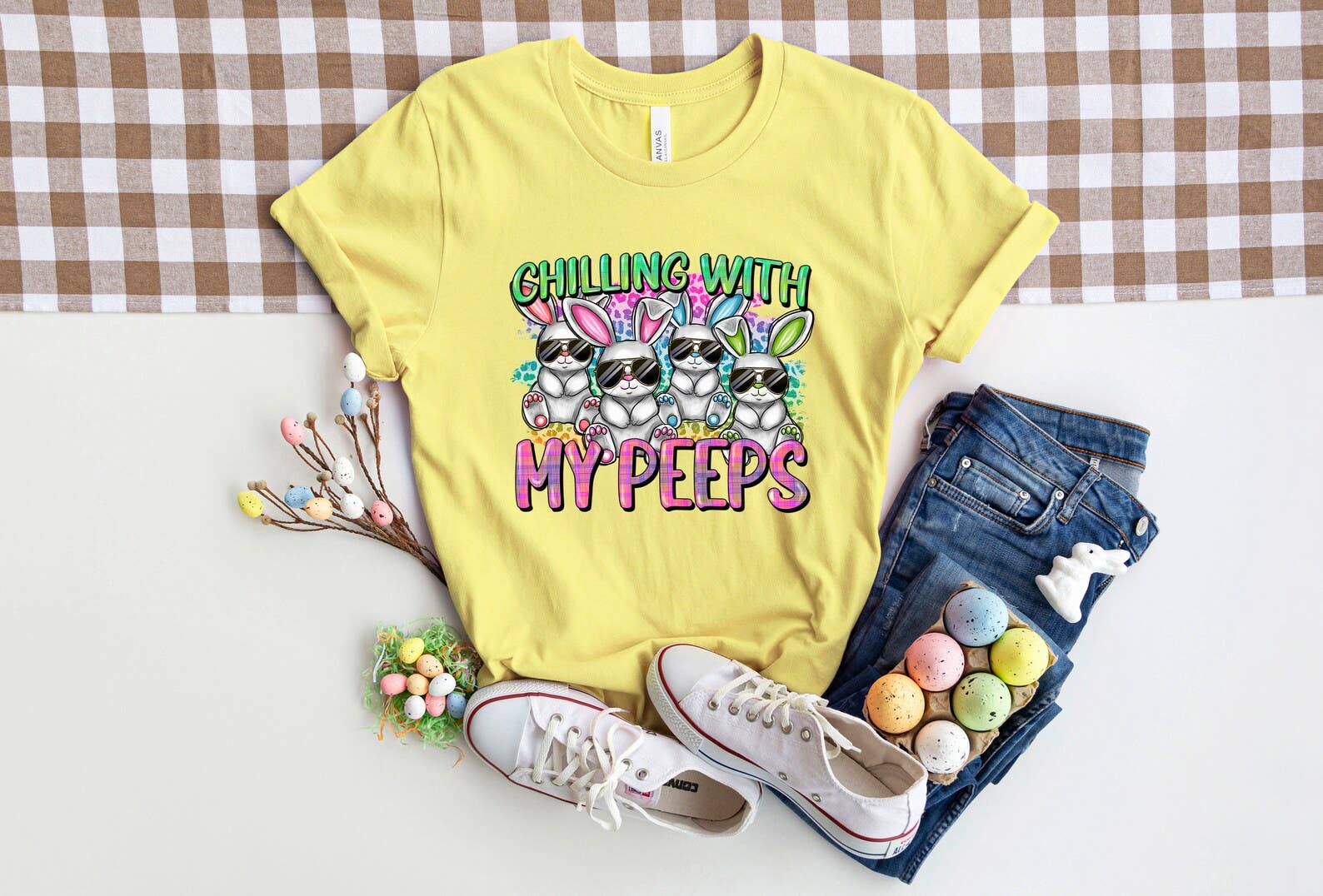 Chilling with My Peeps T-Shirt Hoodie, Sweatshirt | PodTeesHub.com