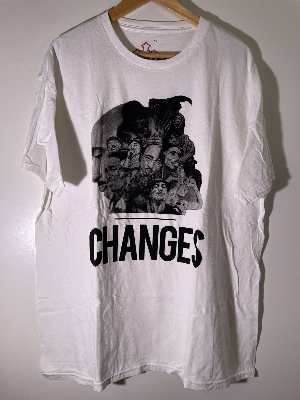 Vintage All Eyez On Me 2pac Tupac Changes Rap Hip Hop Tee T Shirt Hoodie, Sweatshirt | PodTeesHub.com