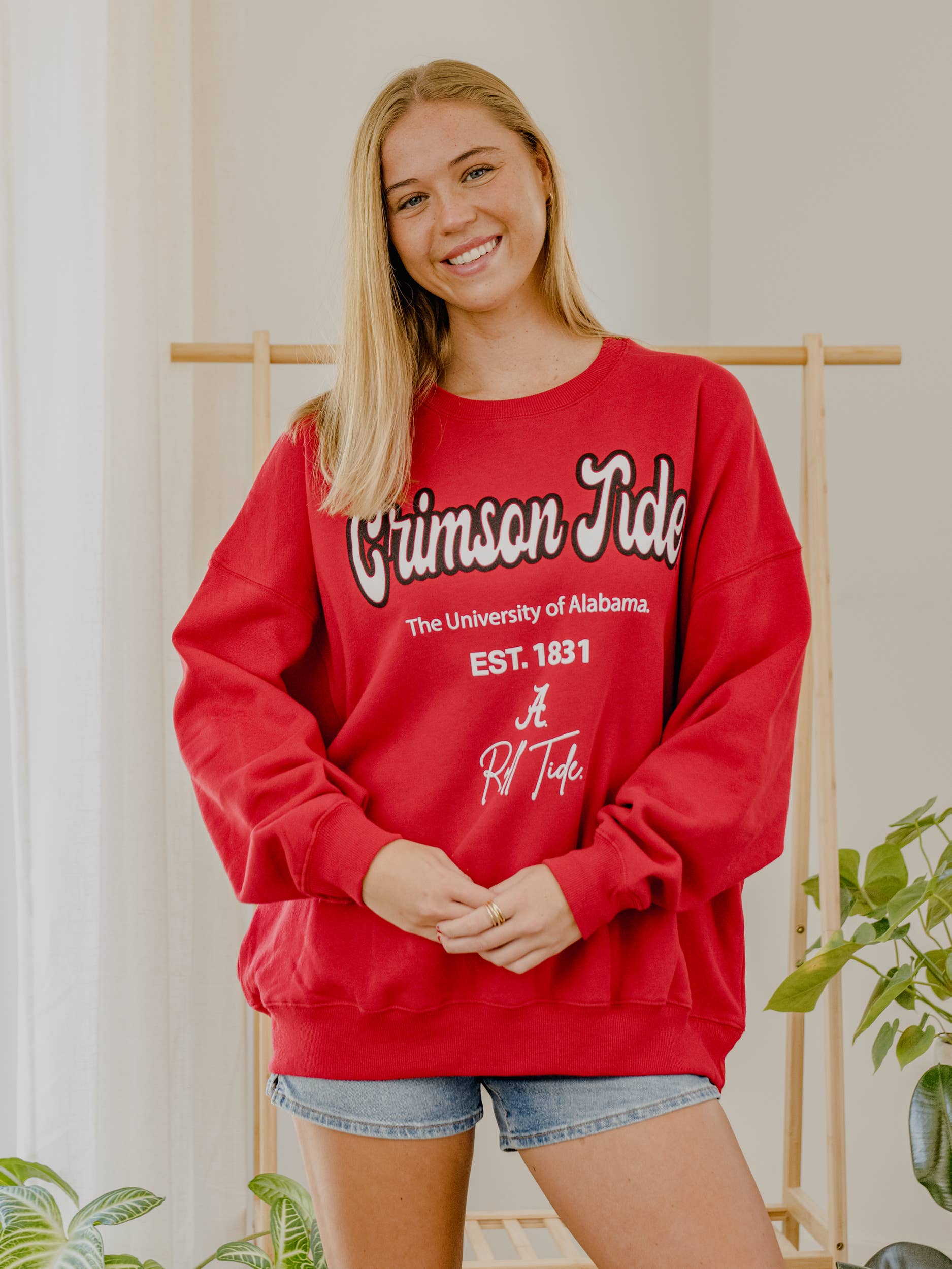Bama Crimson Tide Letterman Red Chrome Hi-Dive Sweatshirt T-Shirts, Hoodie | PodTeesHub.com