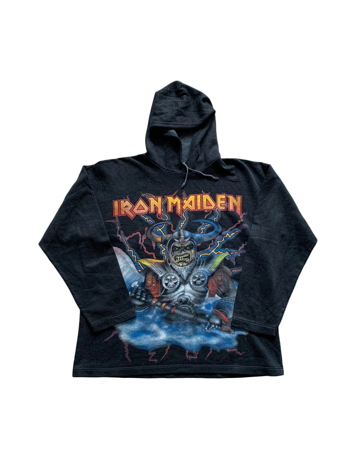 Iron Maiden X Vintage Vintage Rare Iron Maiden Aop All Over Print Hoodie T-Shirts, Sweatshirt | PodTeesHub.com