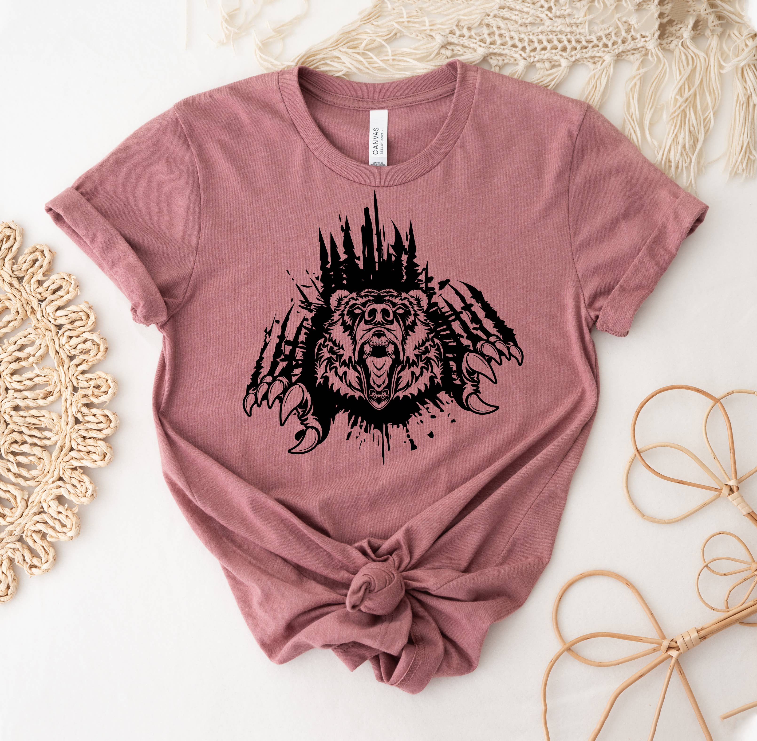Angry Bear T-Shirt Hoodie, Sweatshirt | PodTeesHub.com