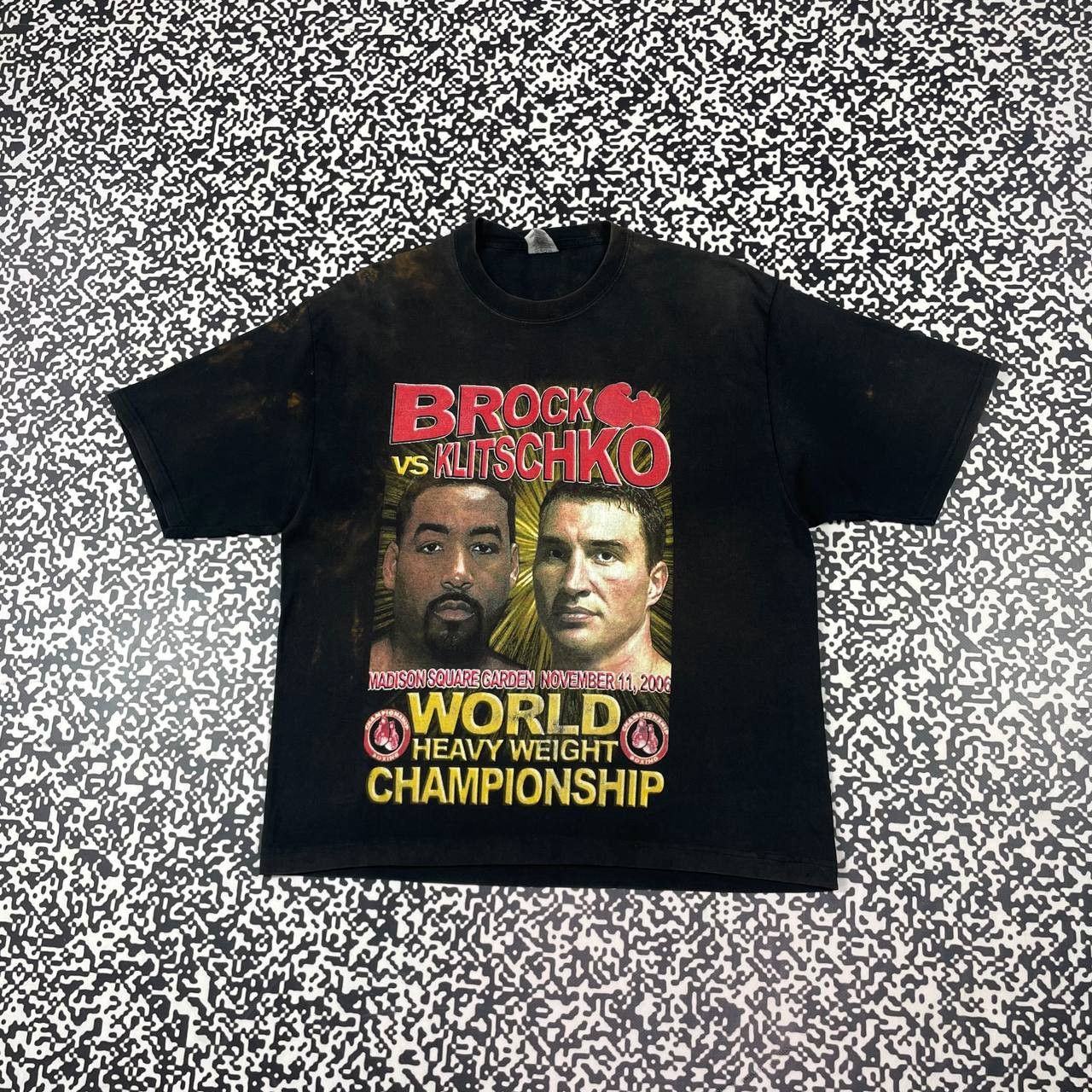 Jerzees Vintage 2006 Klitschko Vs Brock Ibo World Champion Faded Tee Hoodie, Sweatshirt | PodTeesHub.com