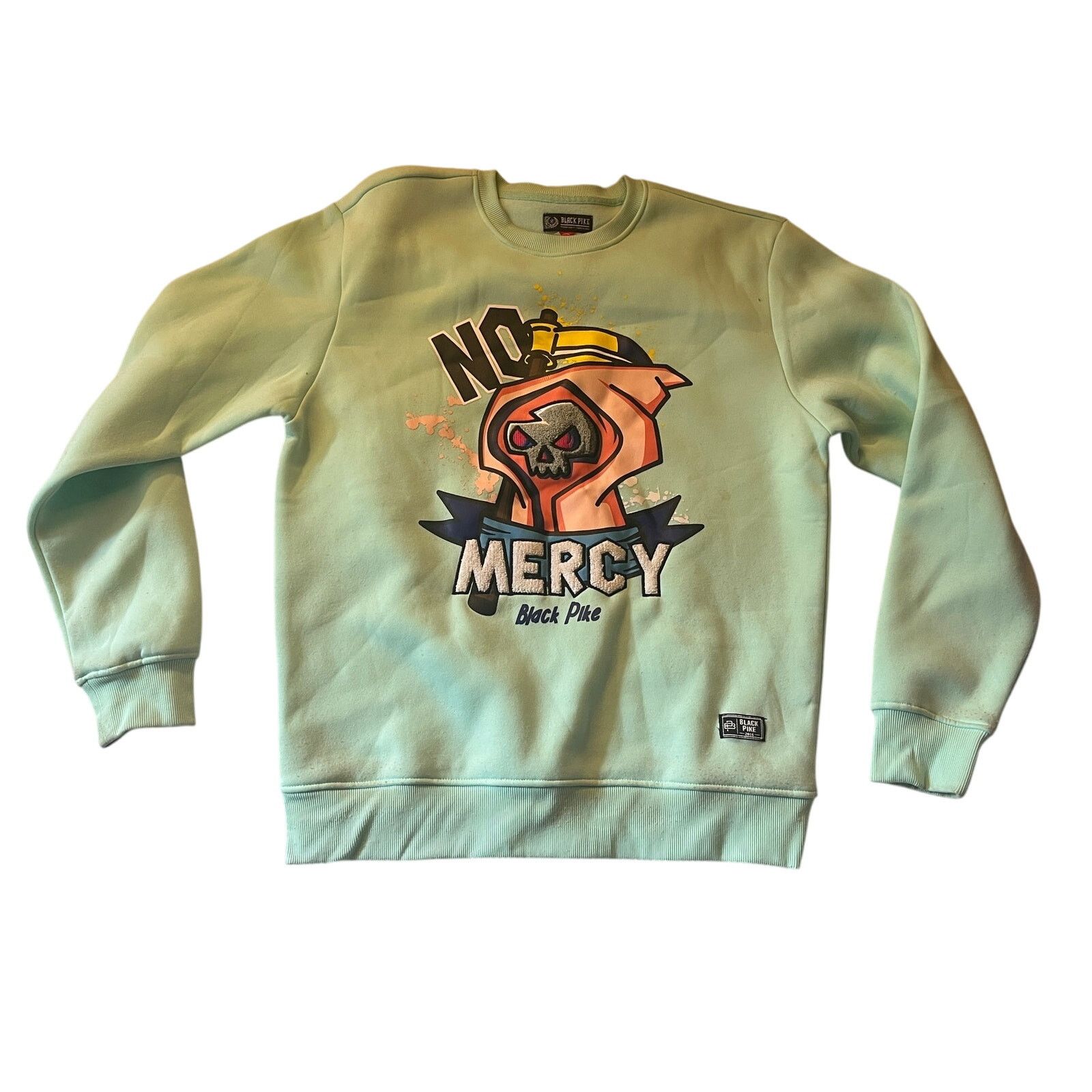 Other Black Pike No Mercy Graphic Sweatshirt Mint Green Size Xl T-Shirts, Hoodie | PodTeesHub.com