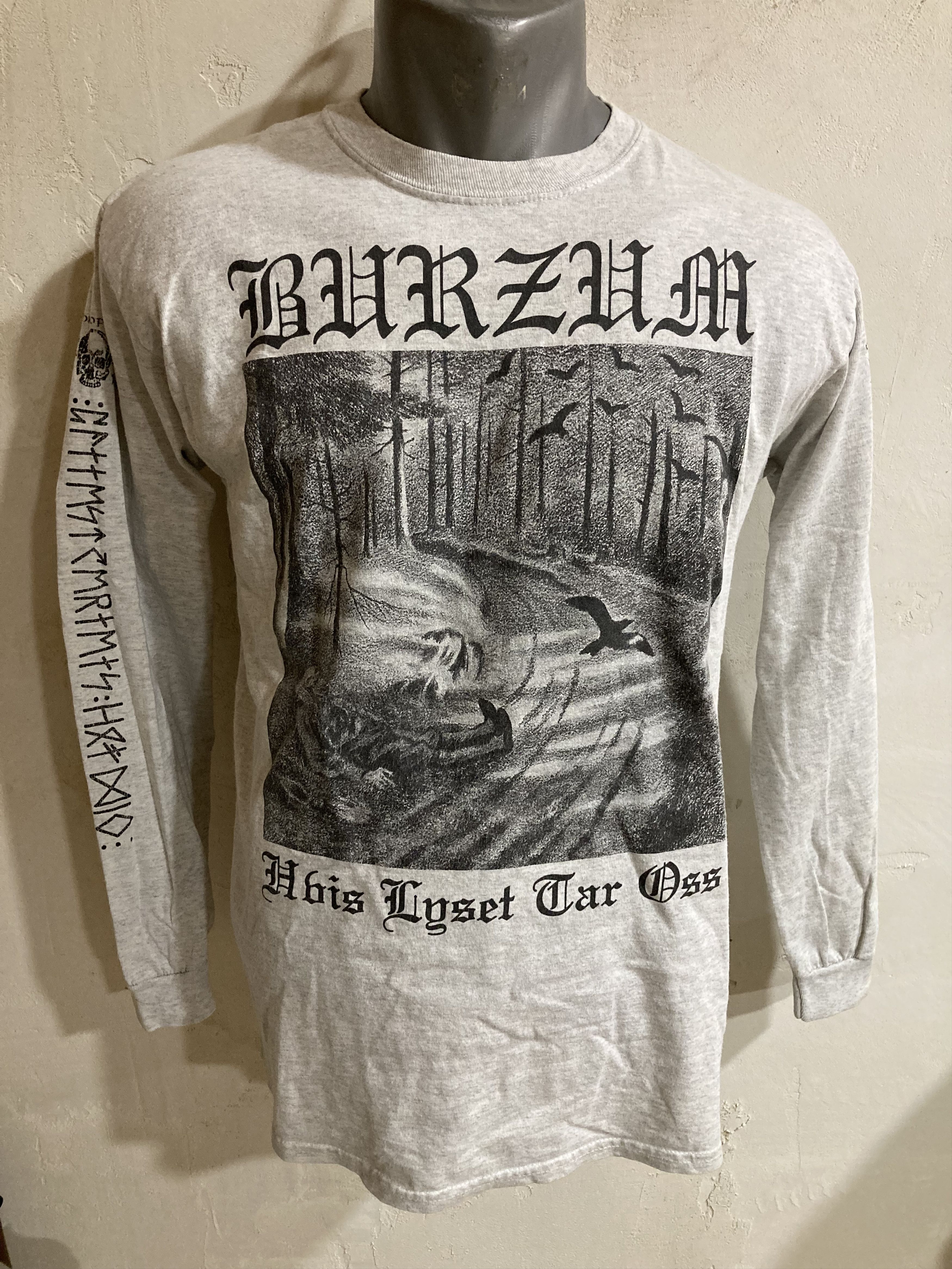 Band Tees Burzum 1994 Hvis Lyset Tar Oss Longsleeve Hoodie, Sweatshirt | PodTeesHub.com