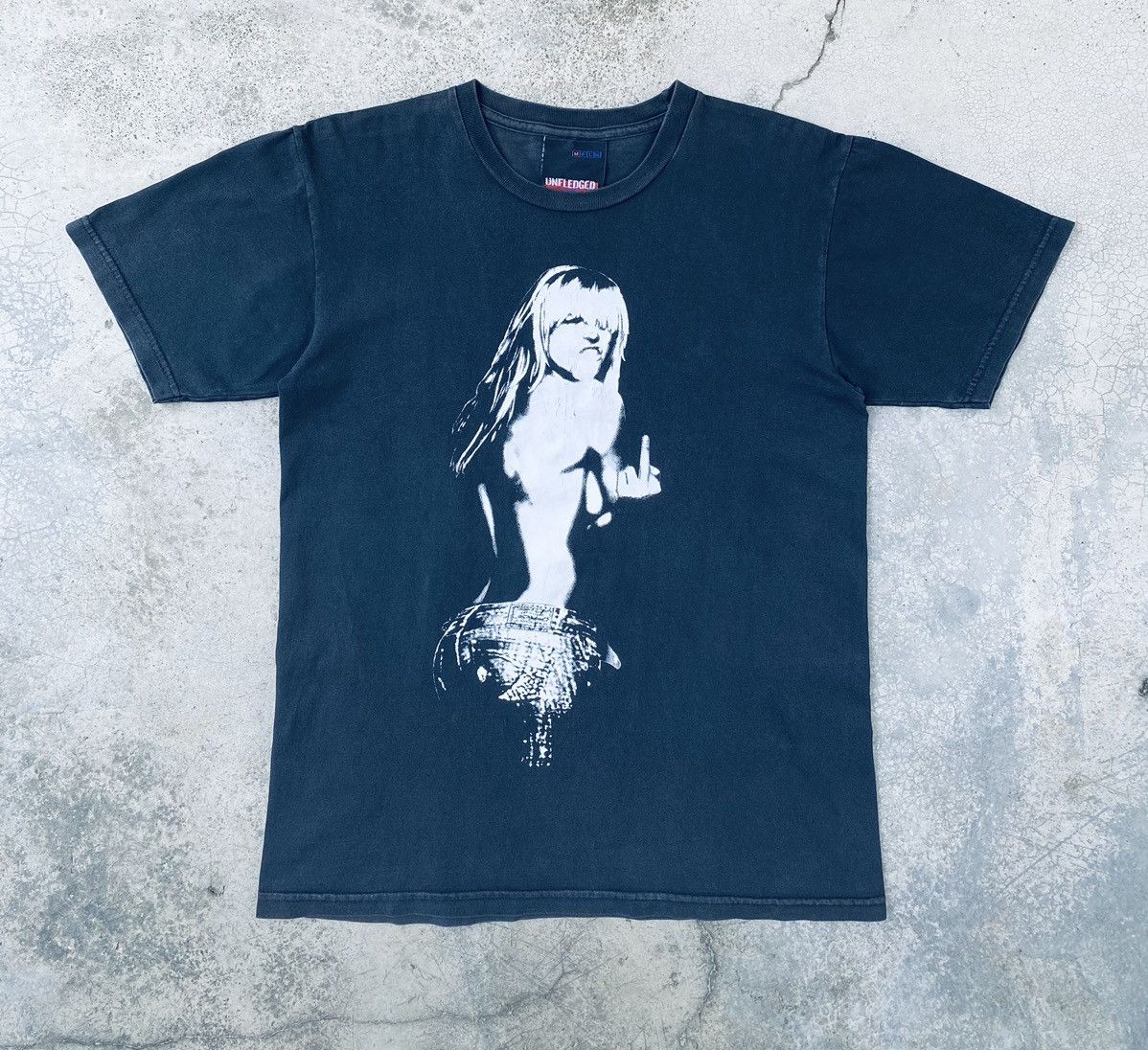 Vintage Kate Moss Fuck Faded Tees Hoodie, Sweatshirt | PodTeesHub.com