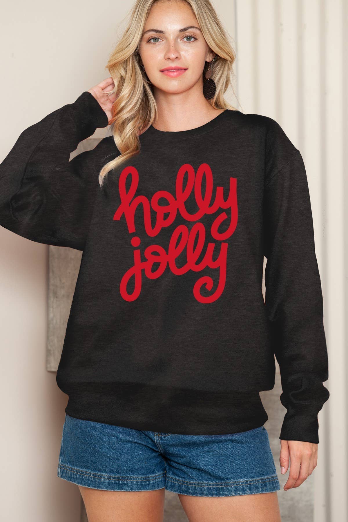 Merry X-Mas - Graphic Print Women Sweatshirt T-Shirts, Hoodie | PodTeesHub.com