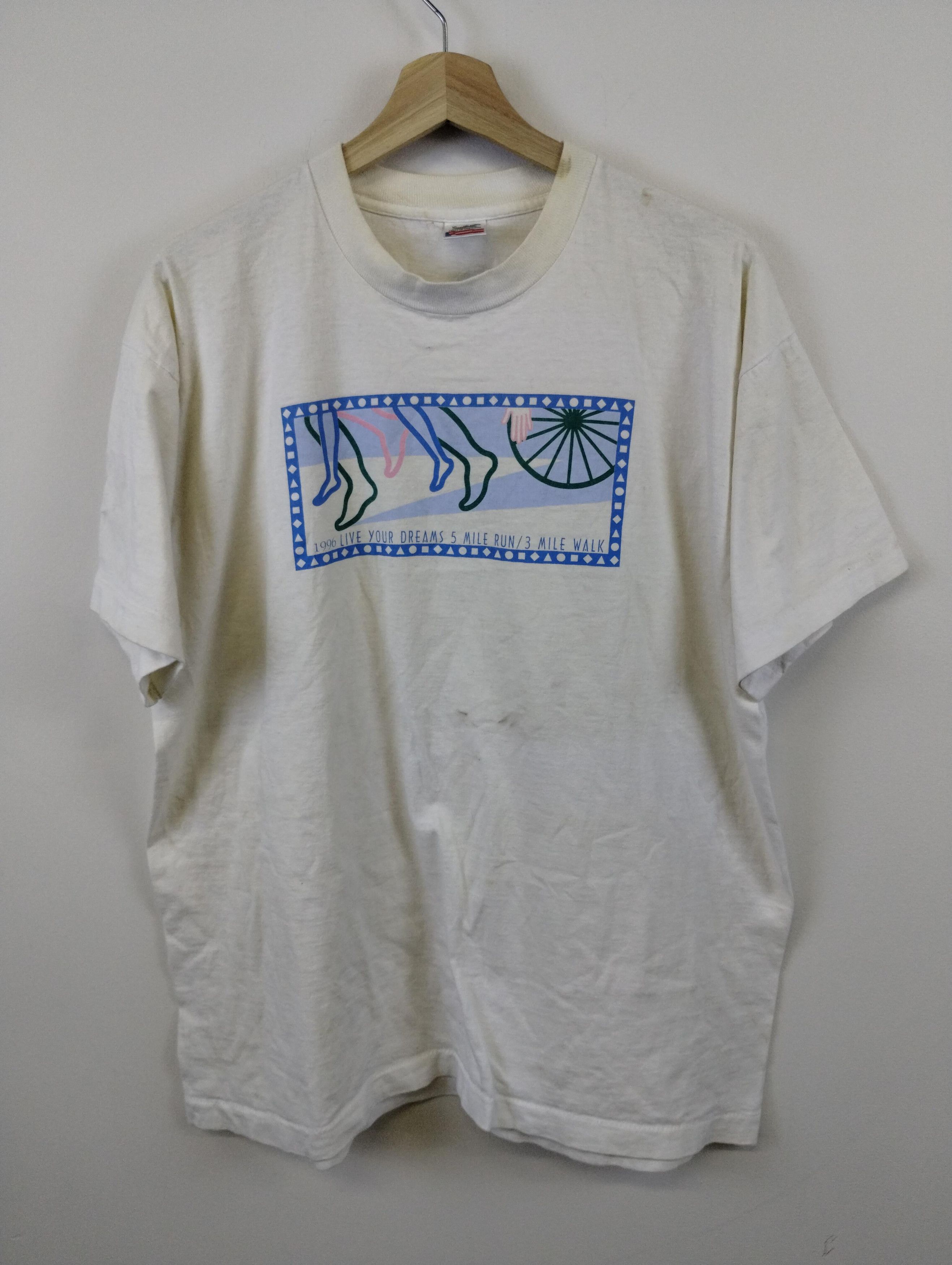 Vintage Fotl 1996 5k Race Graphic Tee Hoodie, Sweatshirt | PodTeesHub.com
