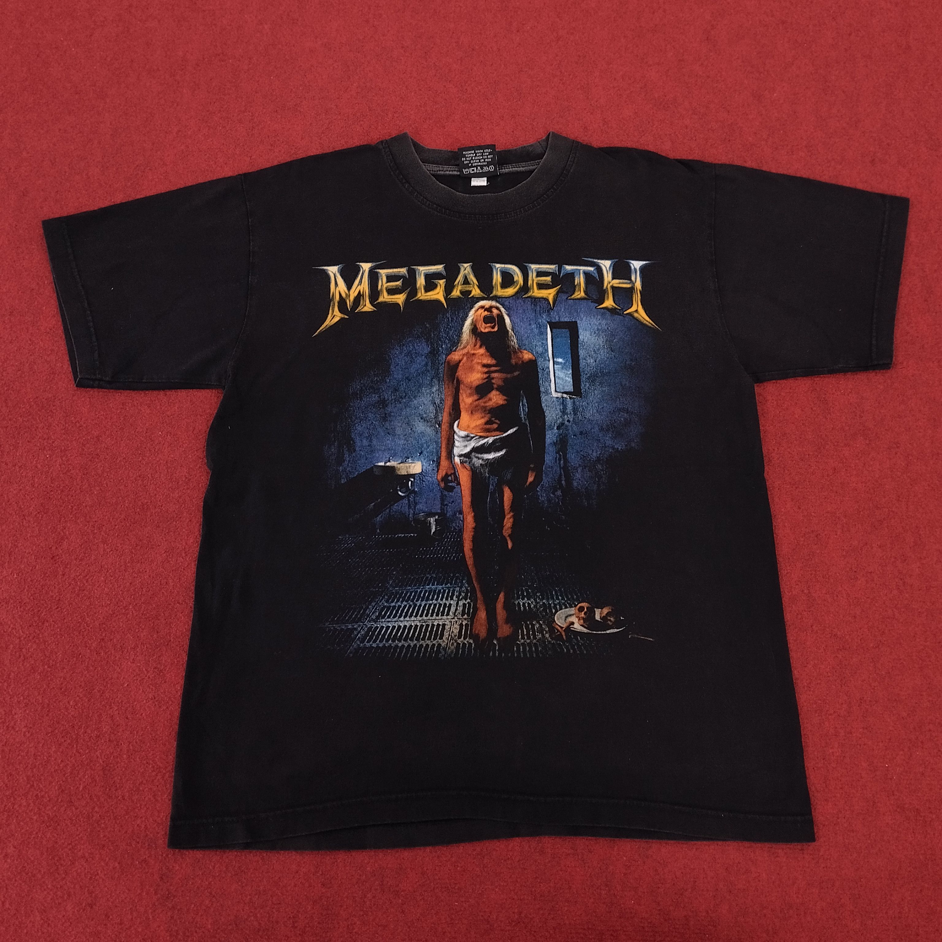 X Vintage Megadeth American Heavy Metal Band Tour Tshirt Hoodie, Sweatshirt | PodTeesHub.com