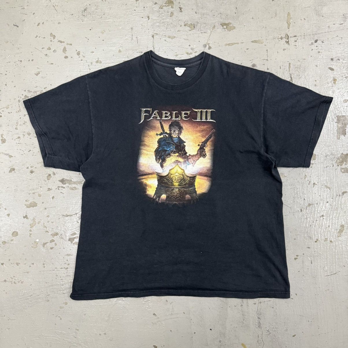 Playstation Vintage Fable 3 Xbox 360 Tee Shirt Xl Hoodie, Sweatshirt | PodTeesHub.com