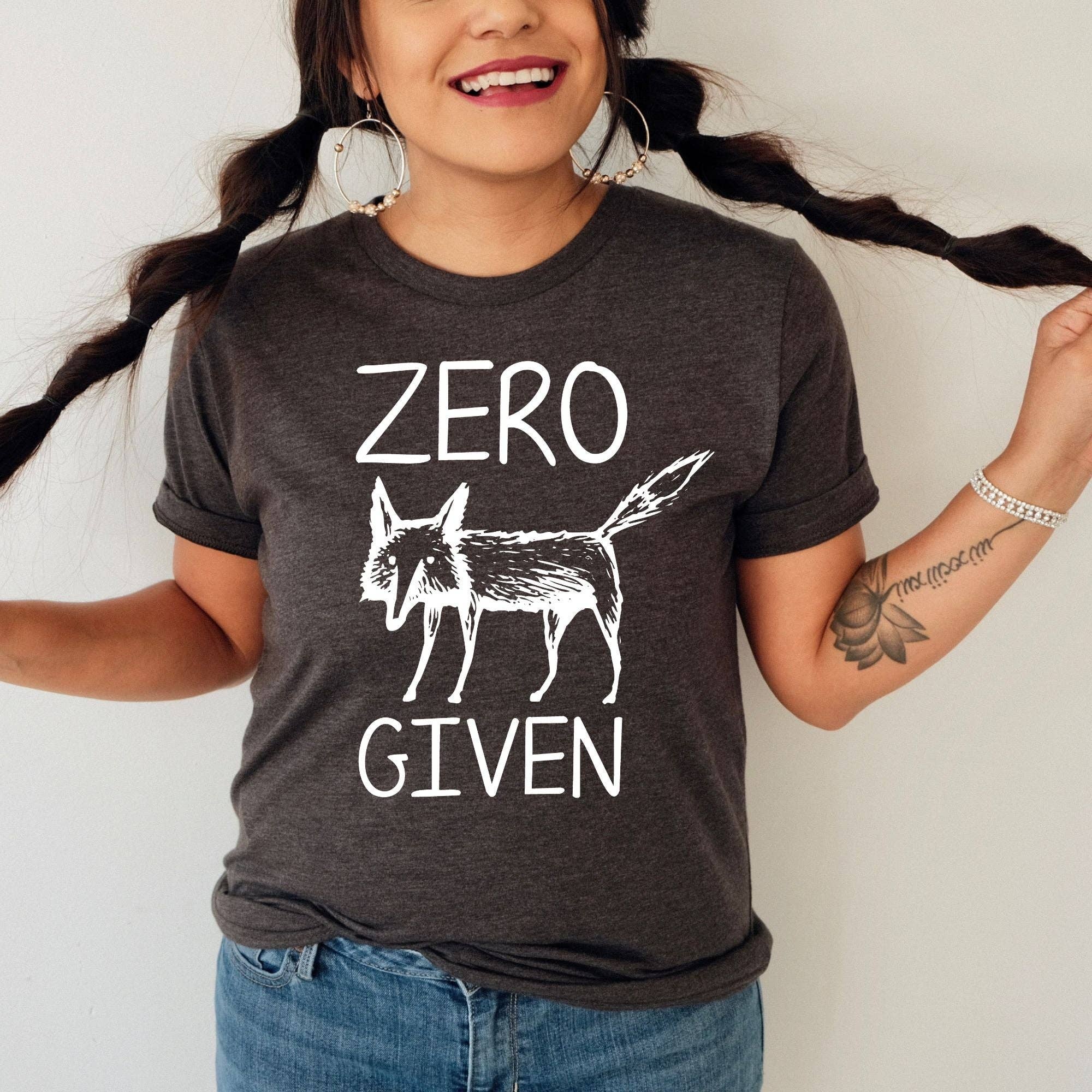 Zero Fox Shirt, Funny Shirts For Women *Unisex Fit*080 Hoodie, Sweatshirt | PodTeesHub.com