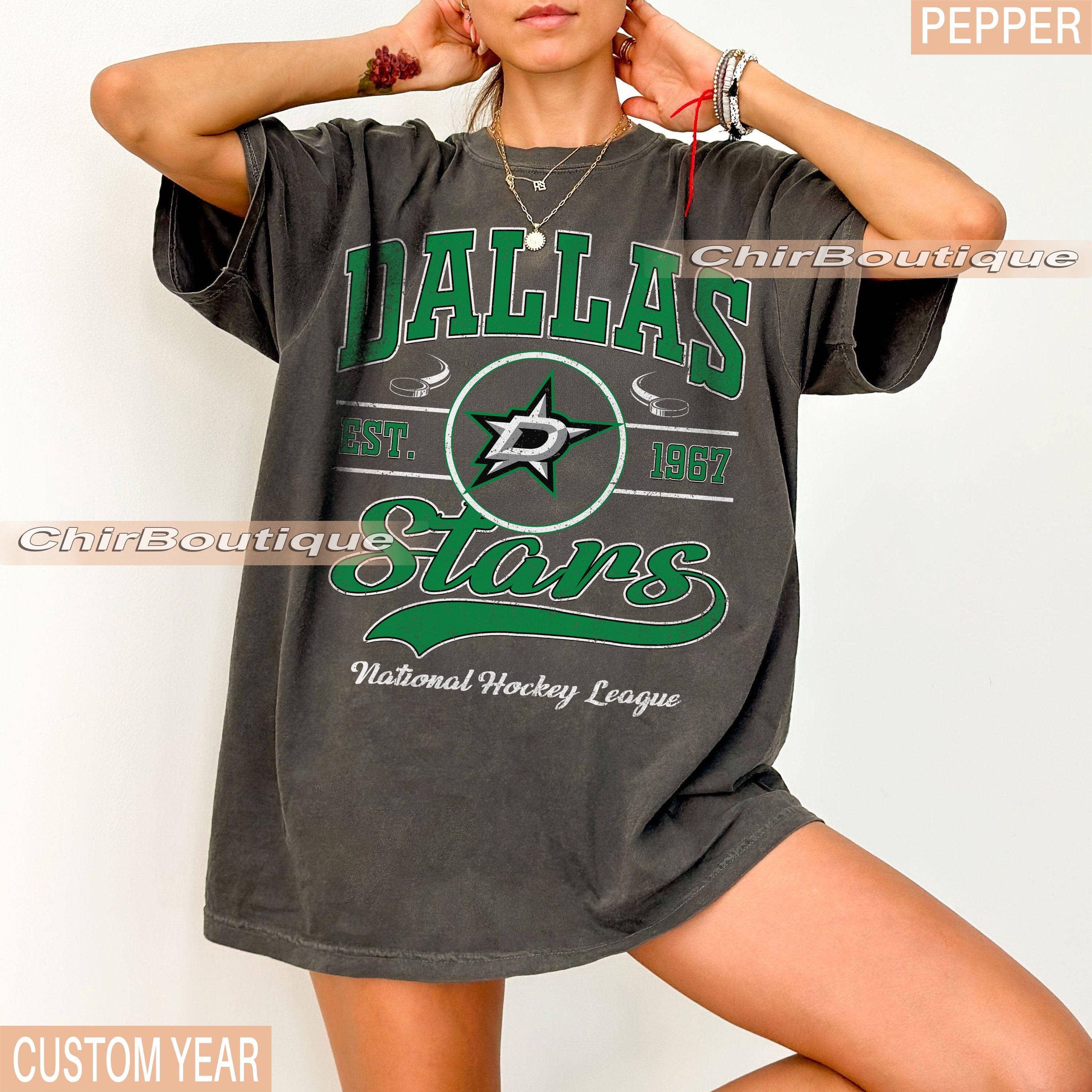 Vintage Dallas Stars Hockey Game Day T-Shirt Hoodie, Sweatshirt | PodTeesHub.com