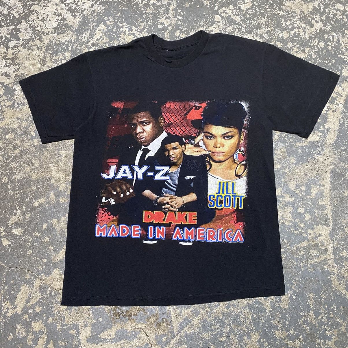Vintage Made In America Festival Jay Z Drake Lil Scott Rap T-Shirts, Hoodie, Sweatshirt | PodTeesHub.com