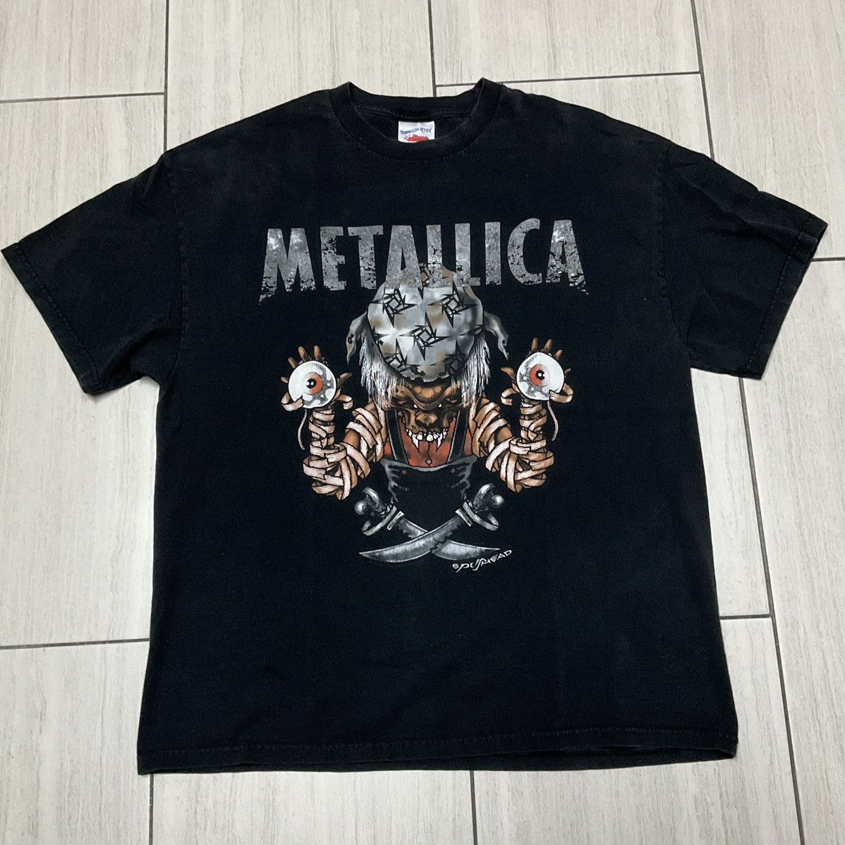 Metallica Vintage 2003 Pushead T Shirt Hoodie, Sweatshirt | PodTeesHub.com