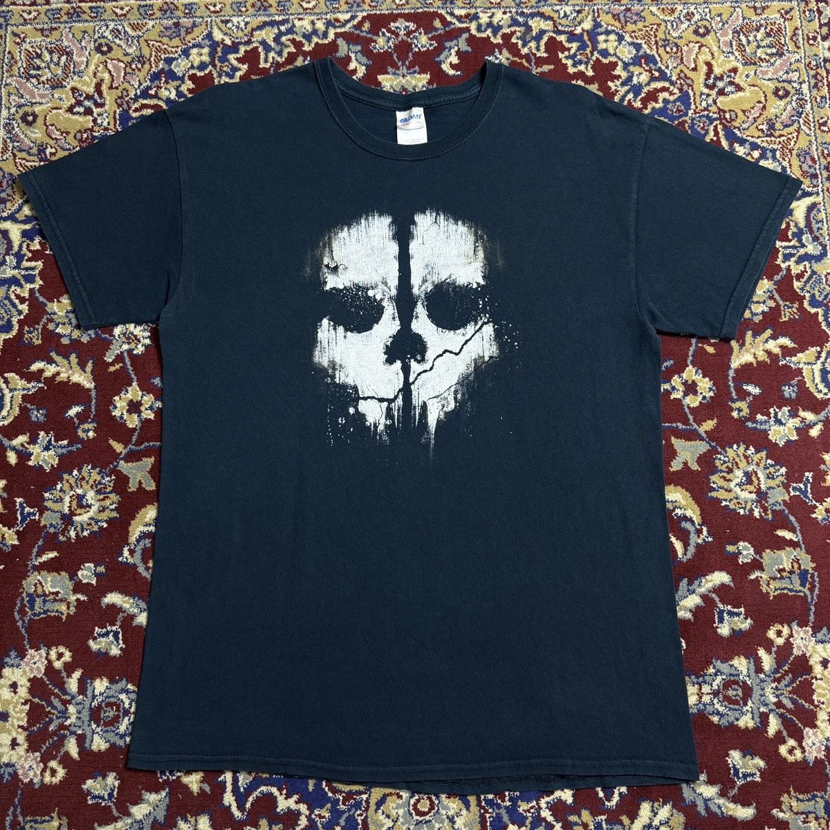 Playstation Vintage 2013 Call Of Duty Black Ghosts Video Game Promo Tee Hoodie, Sweatshirt | PodTeesHub.com