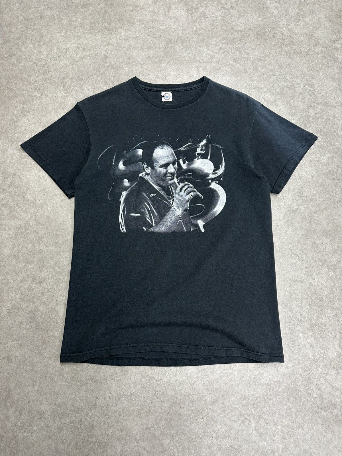 Vintage Sopranos Shirt Tony Soprano Black Tee Crime Mob Hoodie, Sweatshirt | PodTeesHub.com