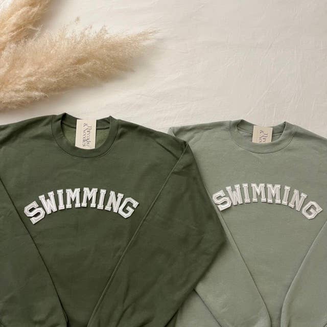 Swimming Sweatshirt T-Shirts, Hoodie | PodTeesHub.com