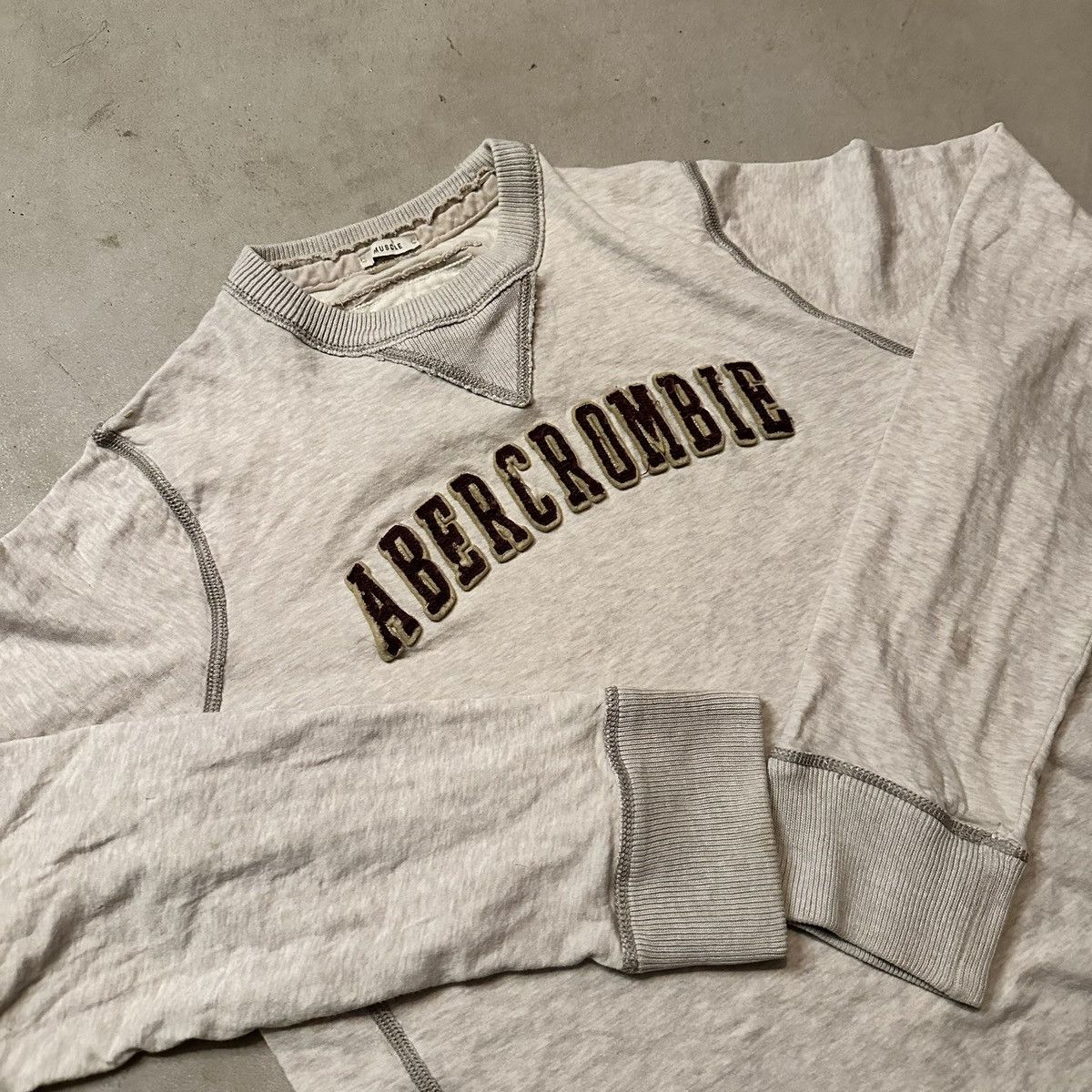 Abercrombie Fitch Vintage Y2k Abercrombie Fitch Long Sleeve Crewneck Size L T-Shirts, Hoodie, Sweatshirt | PodTeesHub.com