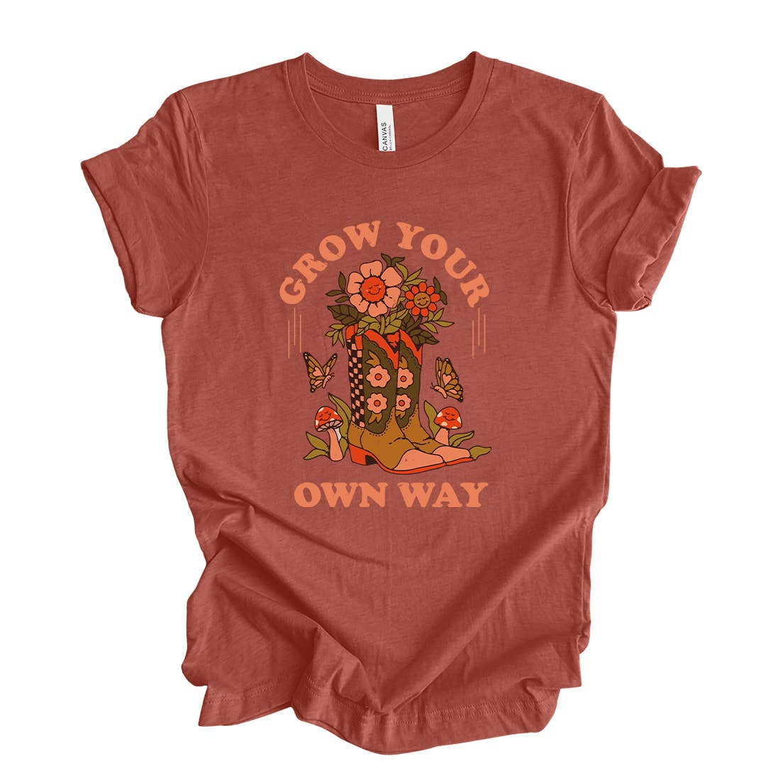 Grow Your Own Way Tee Hoodie, Sweatshirt | PodTeesHub.com