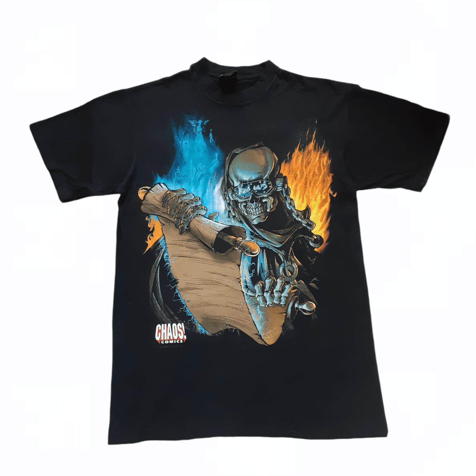 Vintage 90s Megadeth Chaos Comics 1997 T Shirt Hoodie, Sweatshirt | PodTeesHub.com
